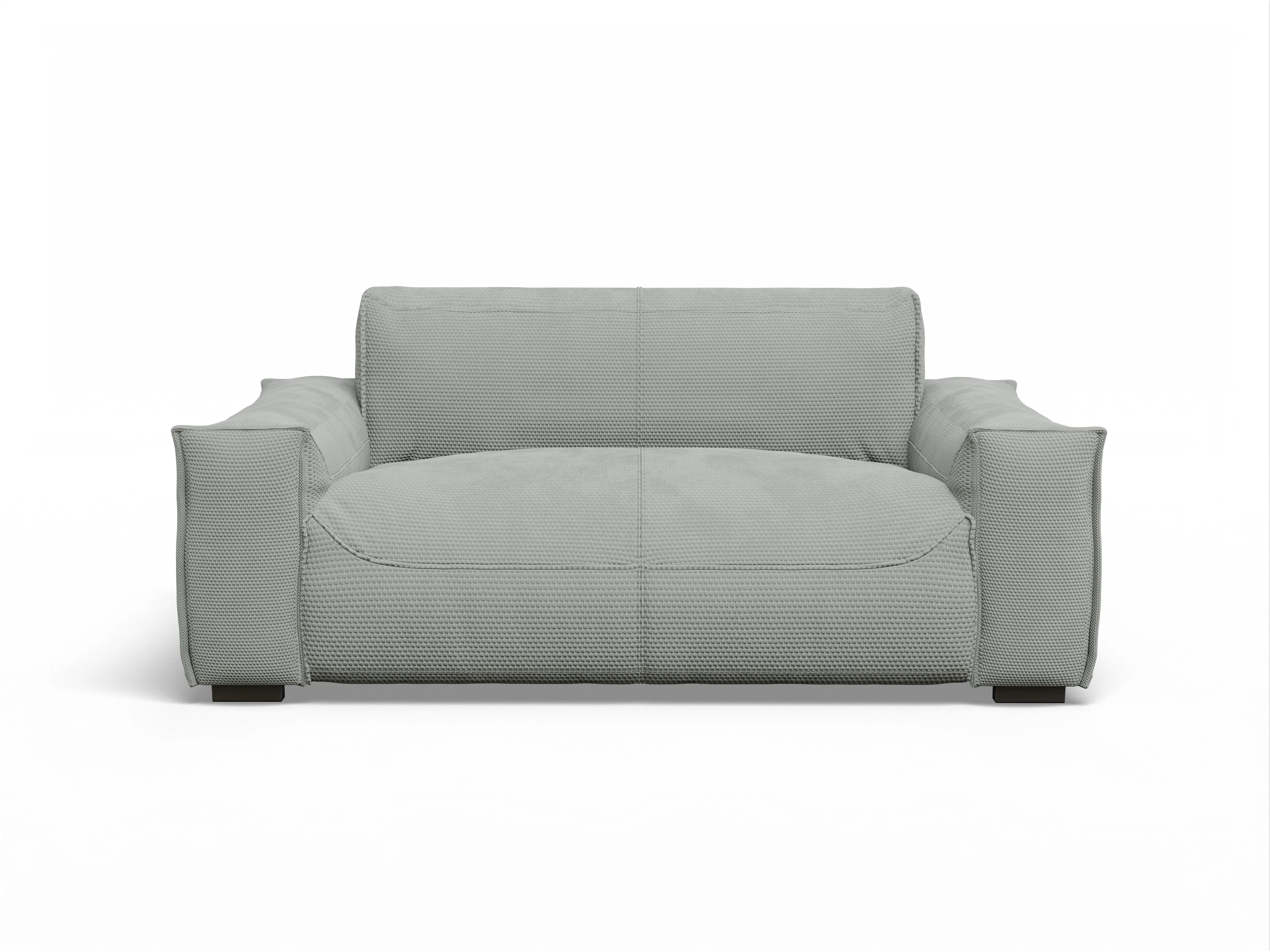 Ansicht des Produktes Zenon 2,5-Sitzer Sofa in Stoff Grau
