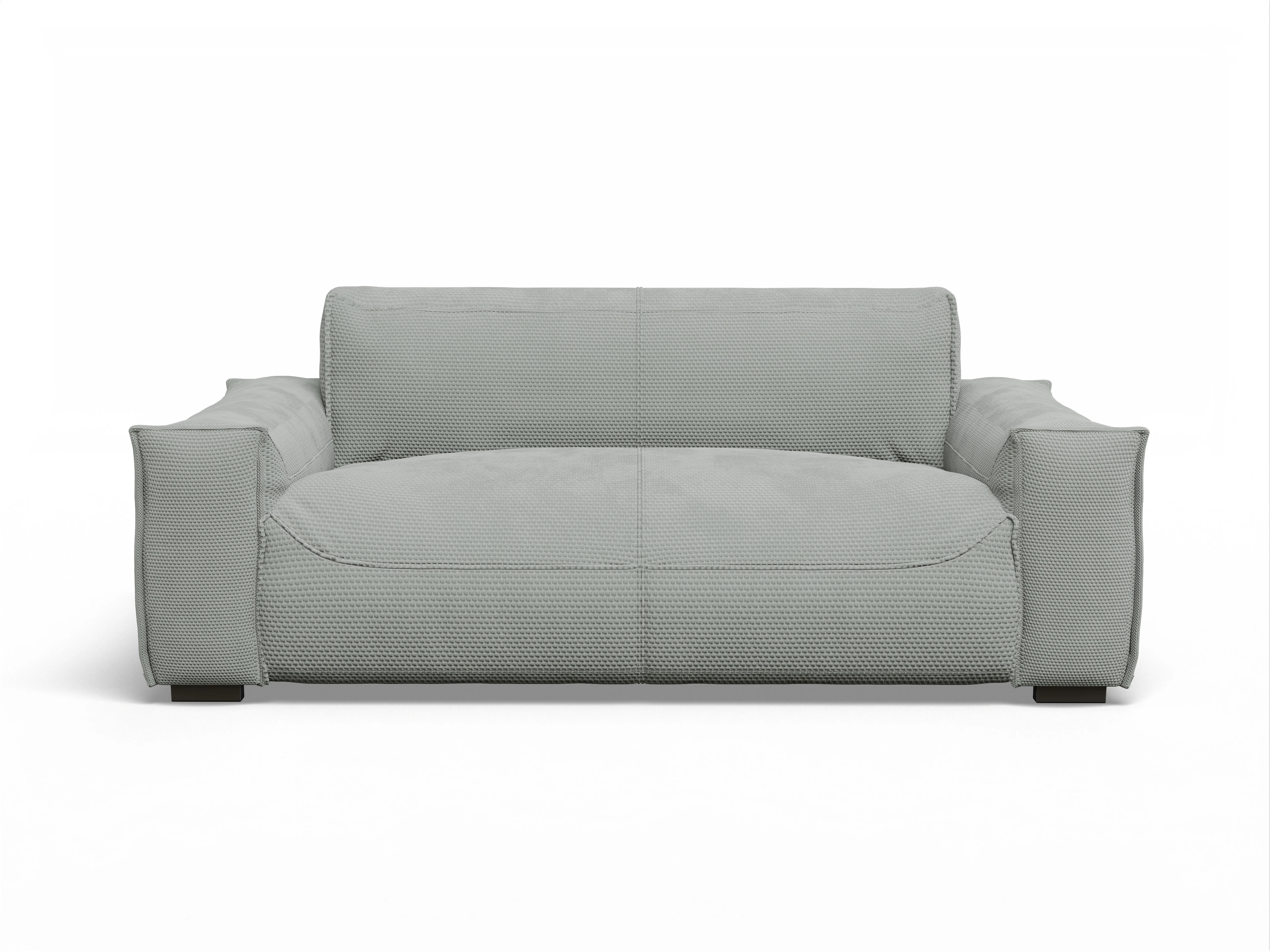Ansicht des Produktes Zenon 3-Sitzer Sofa in Stoff Grau