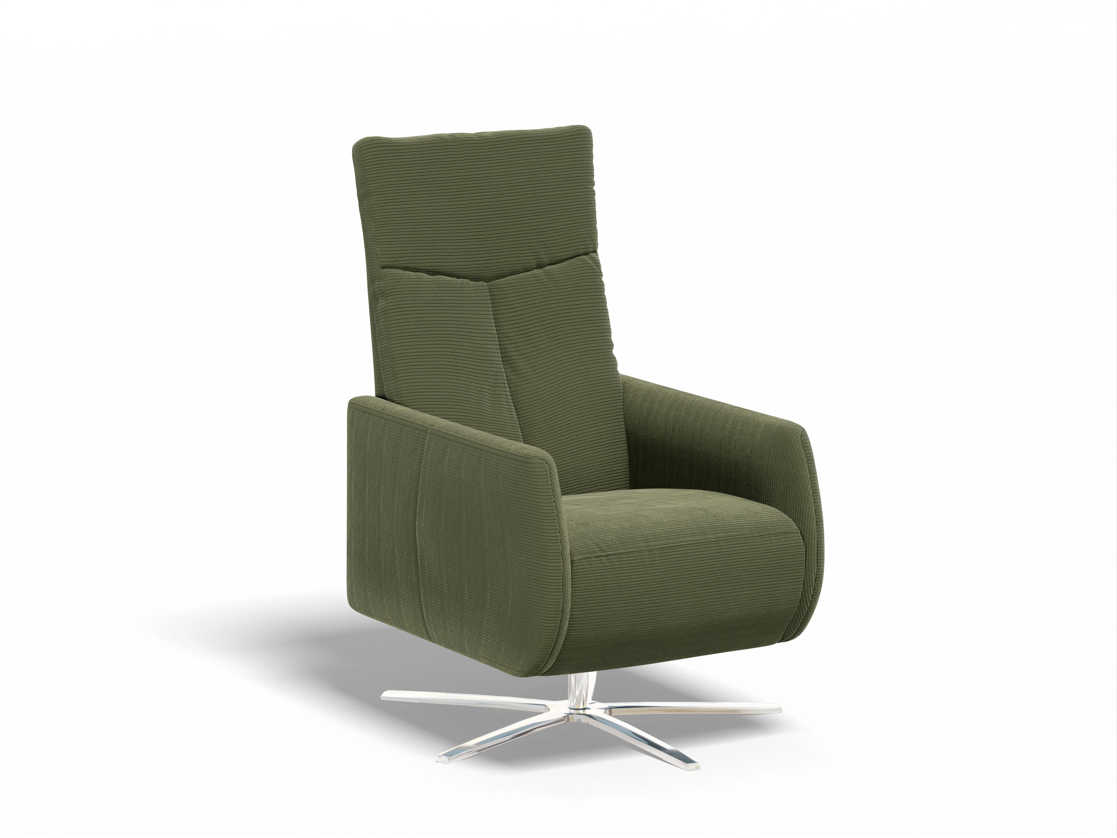 Relaxsessel Movie M Sitzhöhe 48cm Ansicht des Produktes Movie Relaxsessel in Stoff Grün