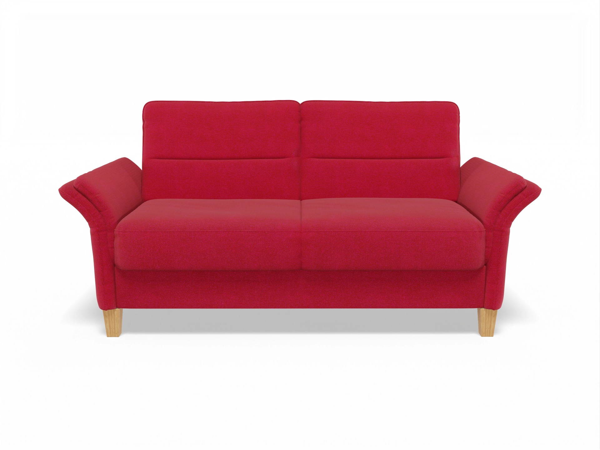 Ansicht des Produktes Warna 2-Sitzer Sofa in Stoff Rot