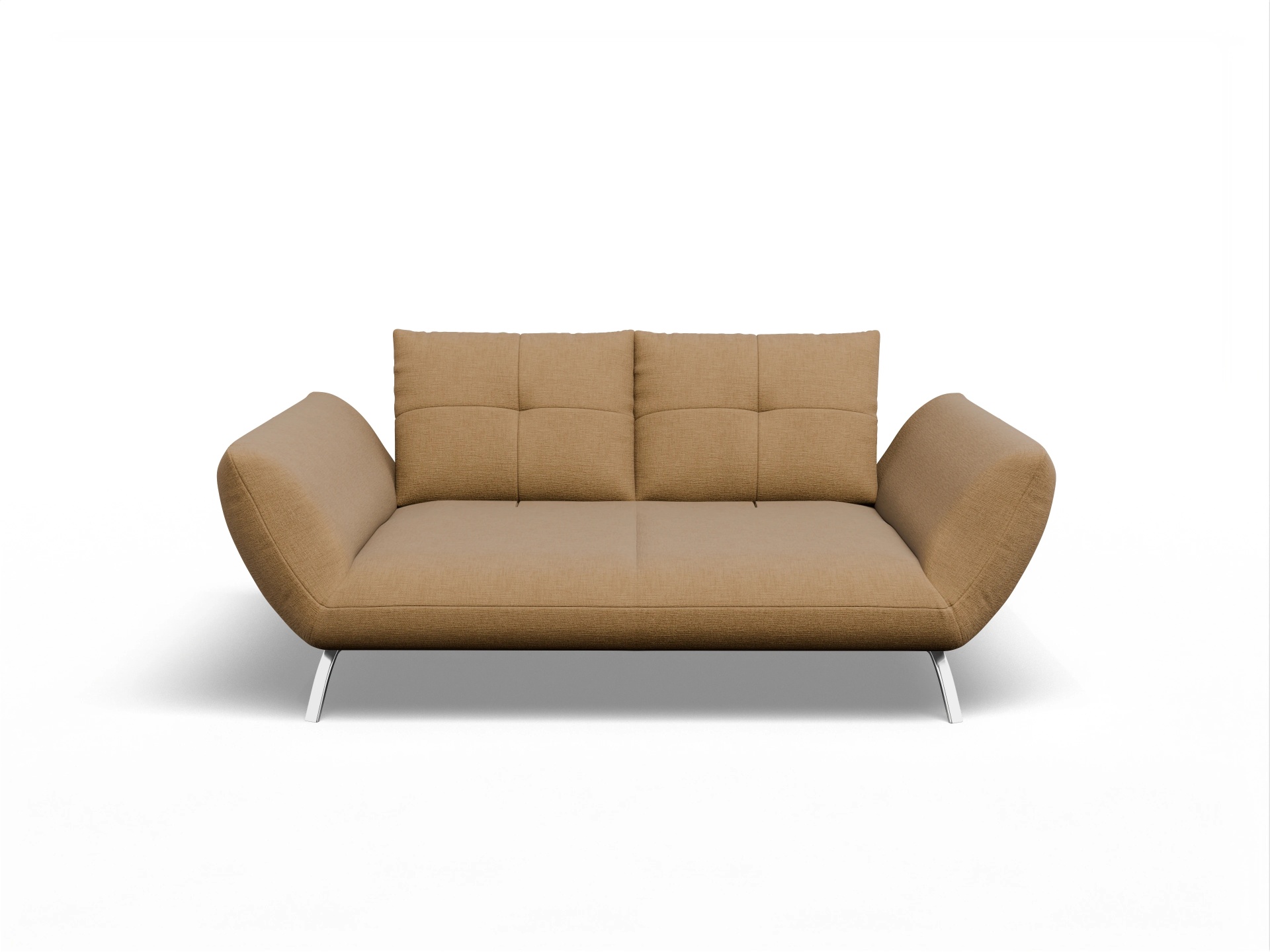 Ansicht des Produktes Dubai 2-Sitzer Sofa in Stoff Orange