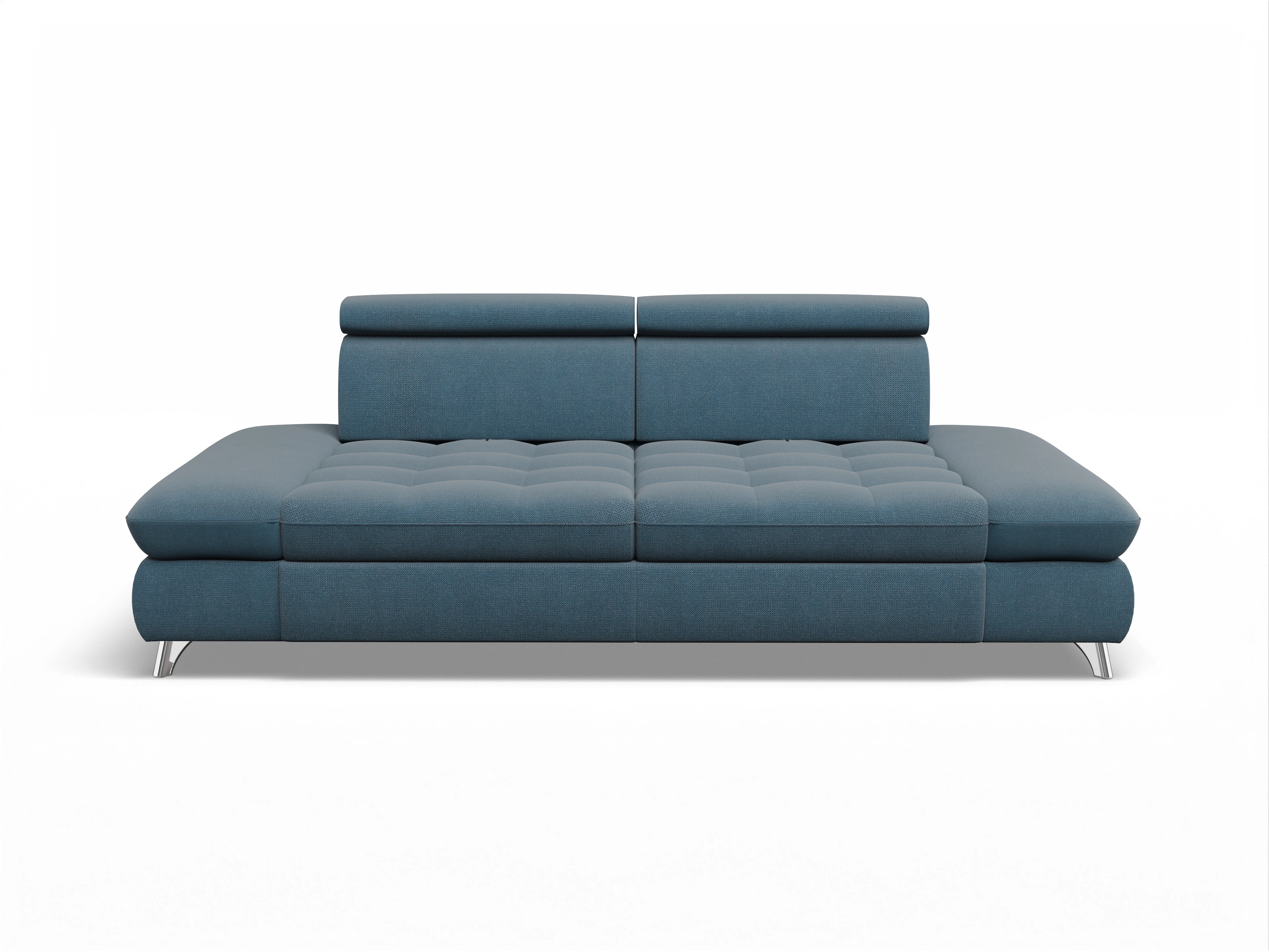 Ansicht des Produktes Memphis Stoff 2-Sitzer Sofa in Stoff Blau