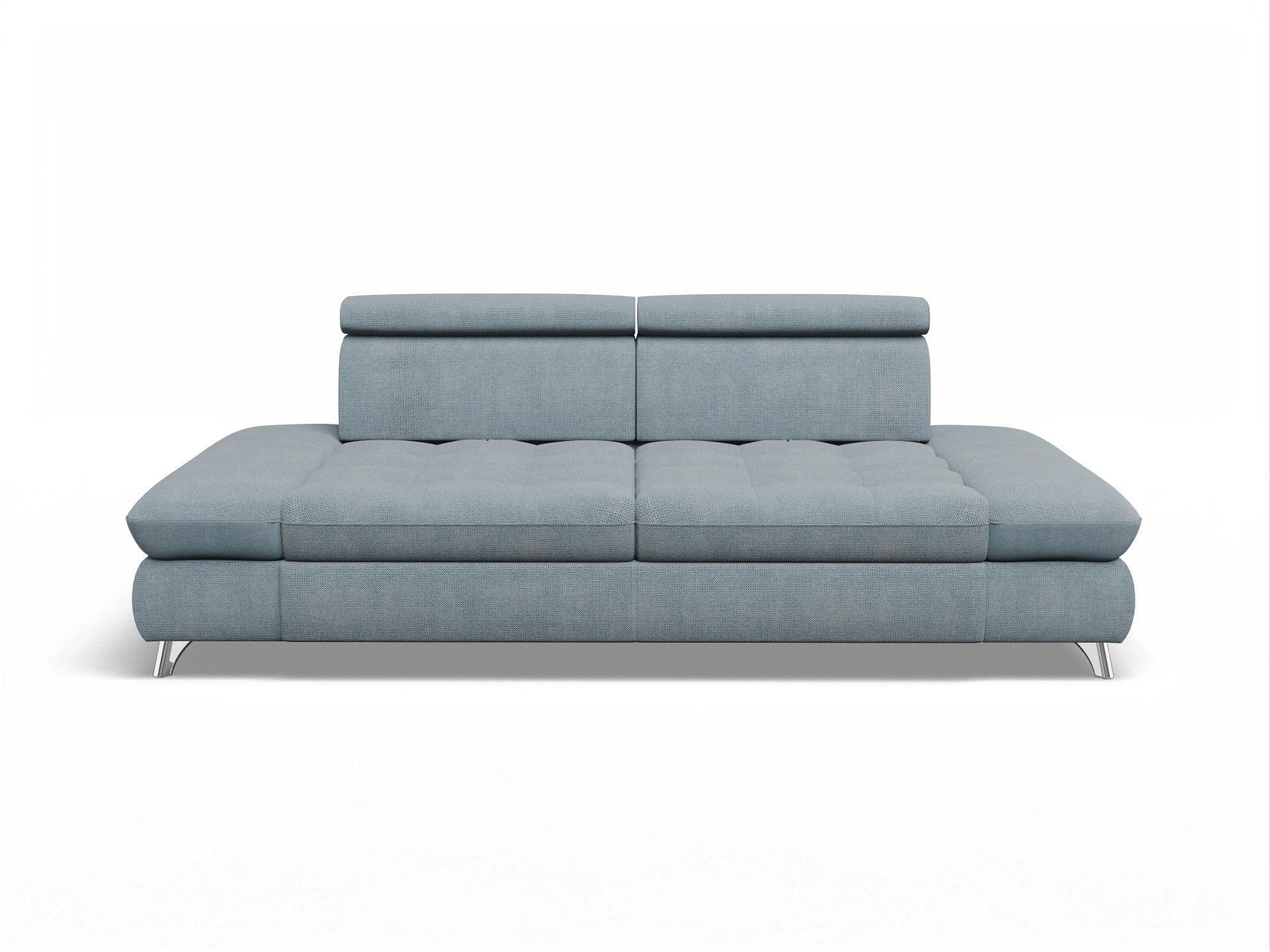 Ansicht des Produktes Memphis Stoff 2-Sitzer Sofa in Stoff Blau