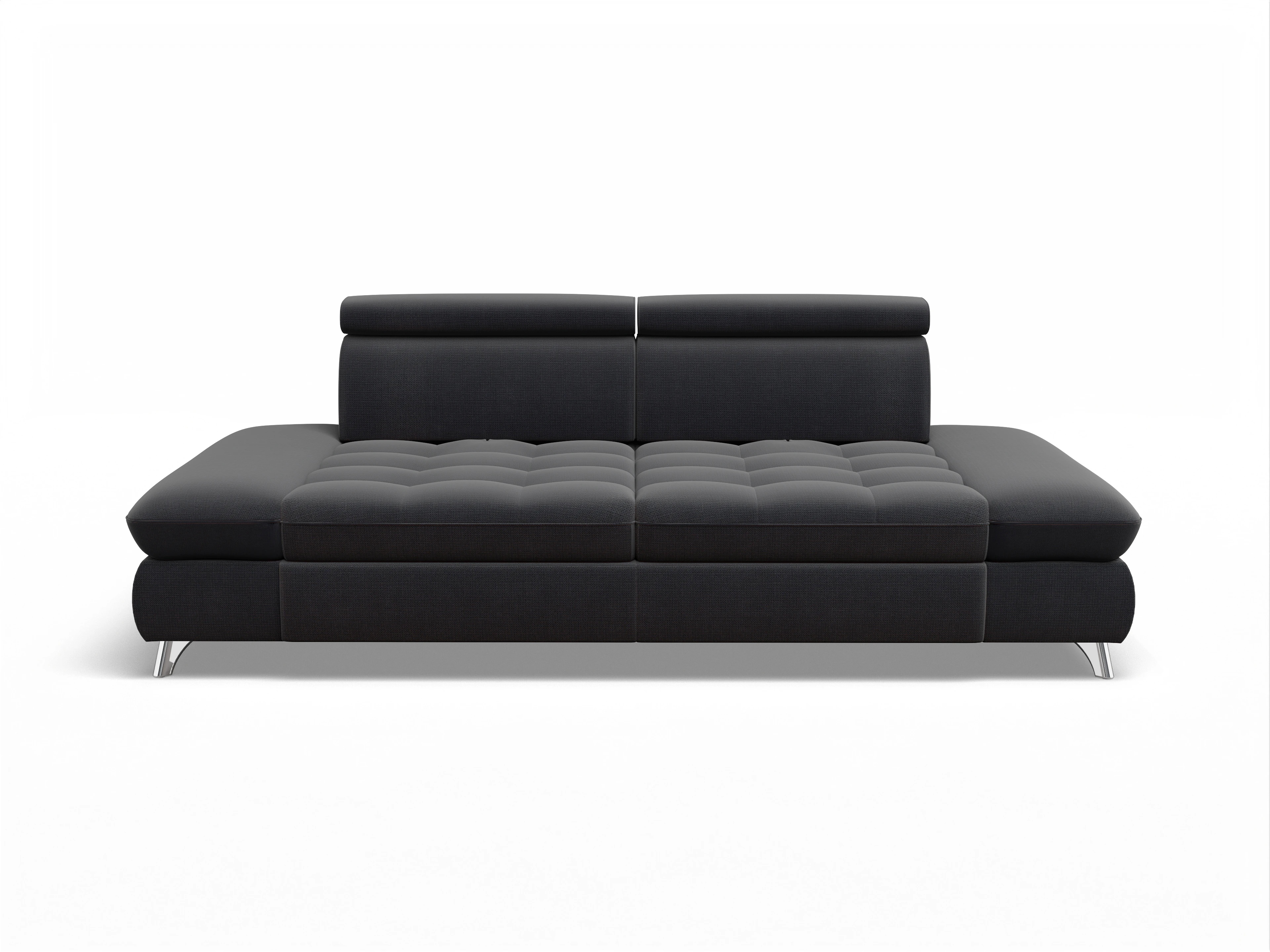 Ansicht des Produktes Memphis Stoff 2-Sitzer Sofa in Stoff Blau