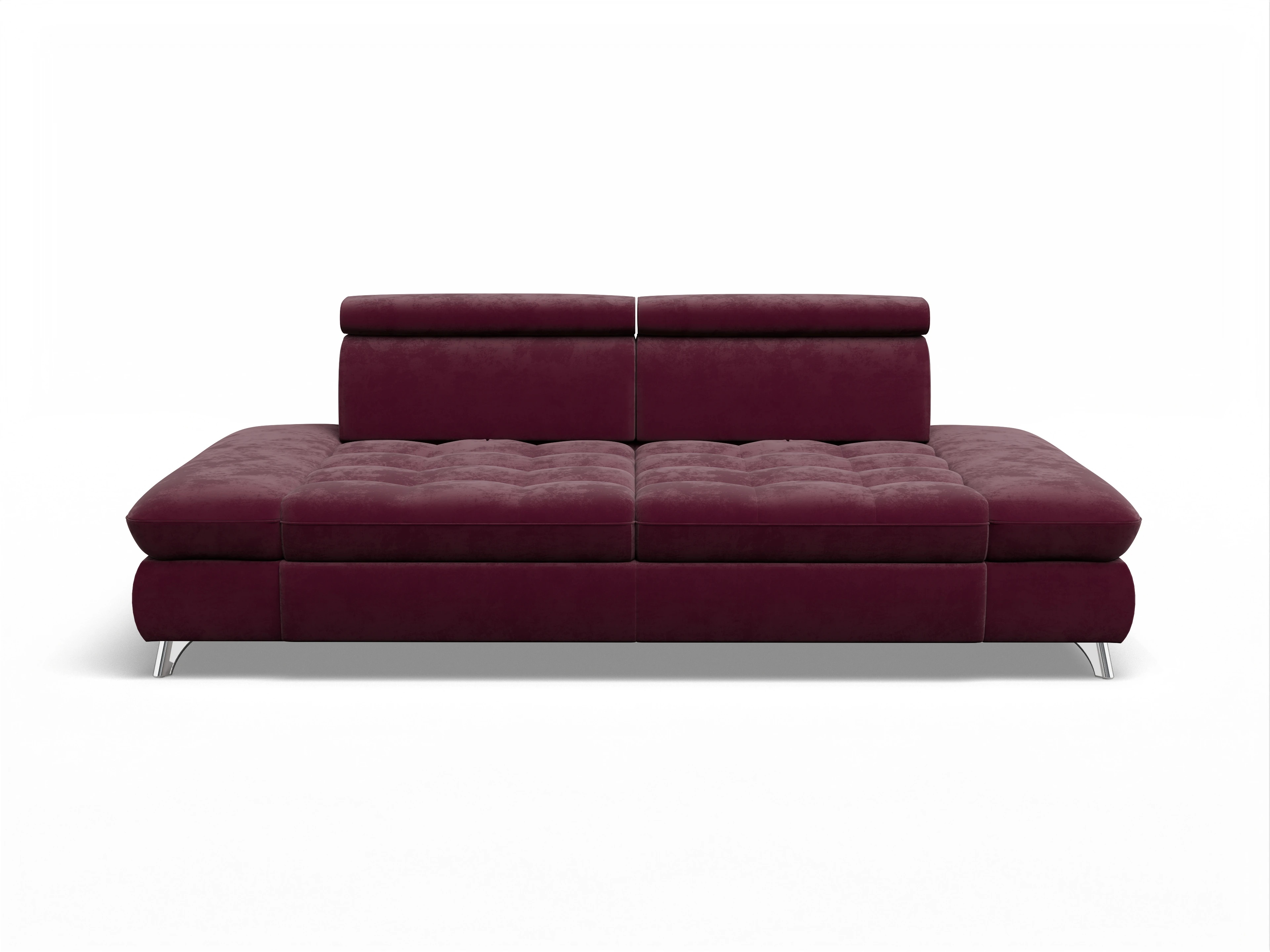 Ansicht des Produktes Memphis Stoff 2-Sitzer Sofa in Stoff Rot