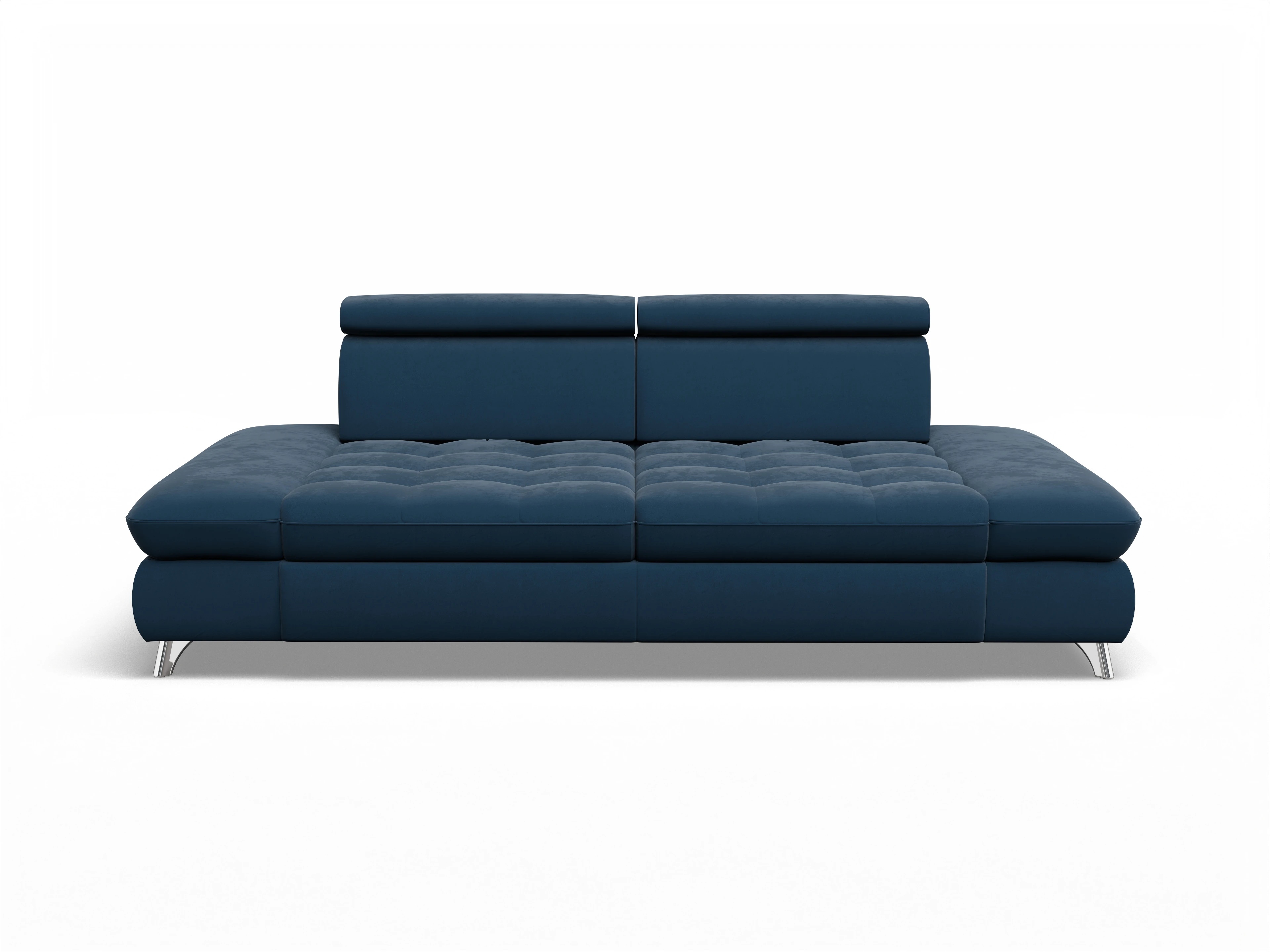 Ansicht des Produktes Memphis Stoff 2-Sitzer Sofa in Stoff Blau