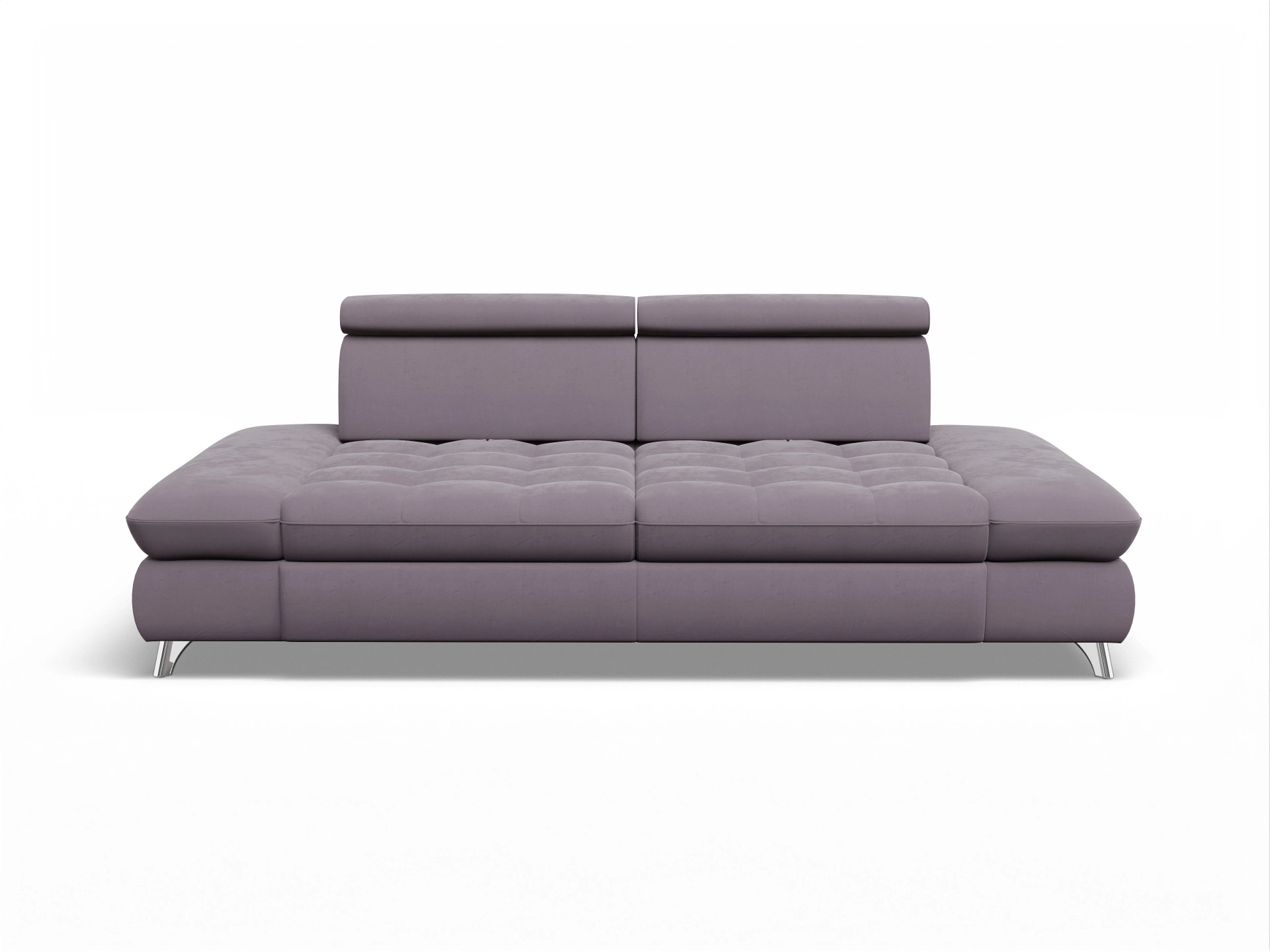 Ansicht des Produktes Memphis Stoff 2-Sitzer Sofa in Stoff Lila