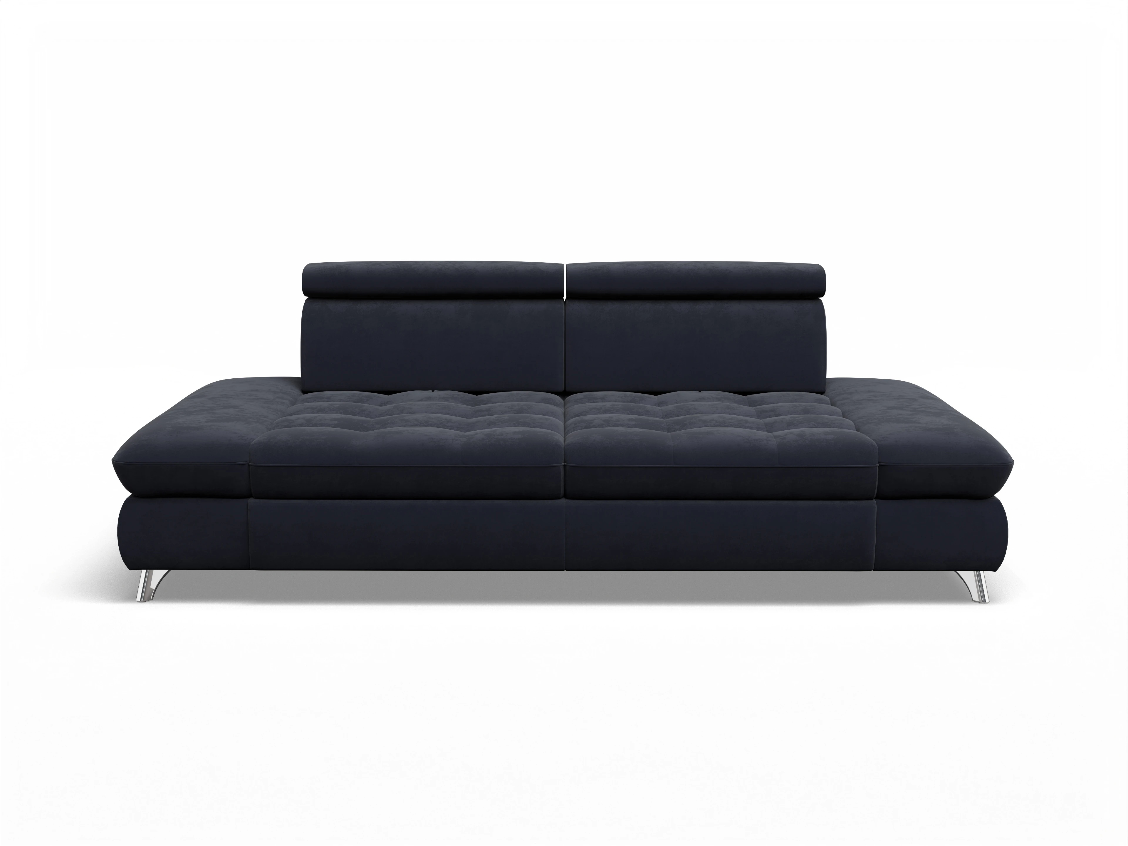 Ansicht des Produktes Memphis Stoff 2-Sitzer Sofa in Stoff Blau
