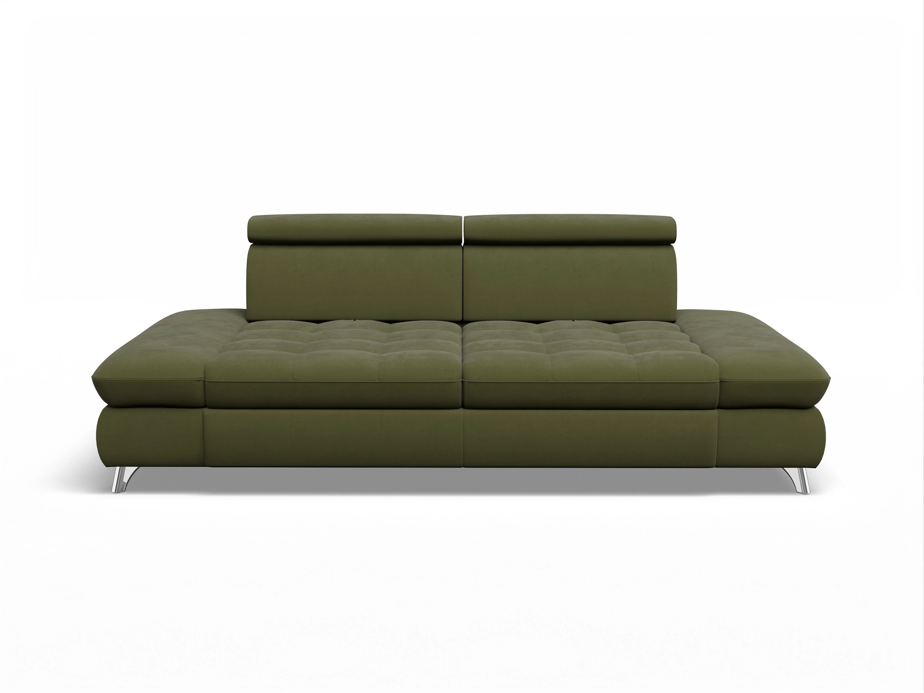 Ansicht des Produktes Memphis Stoff 2-Sitzer Sofa in Stoff Grün