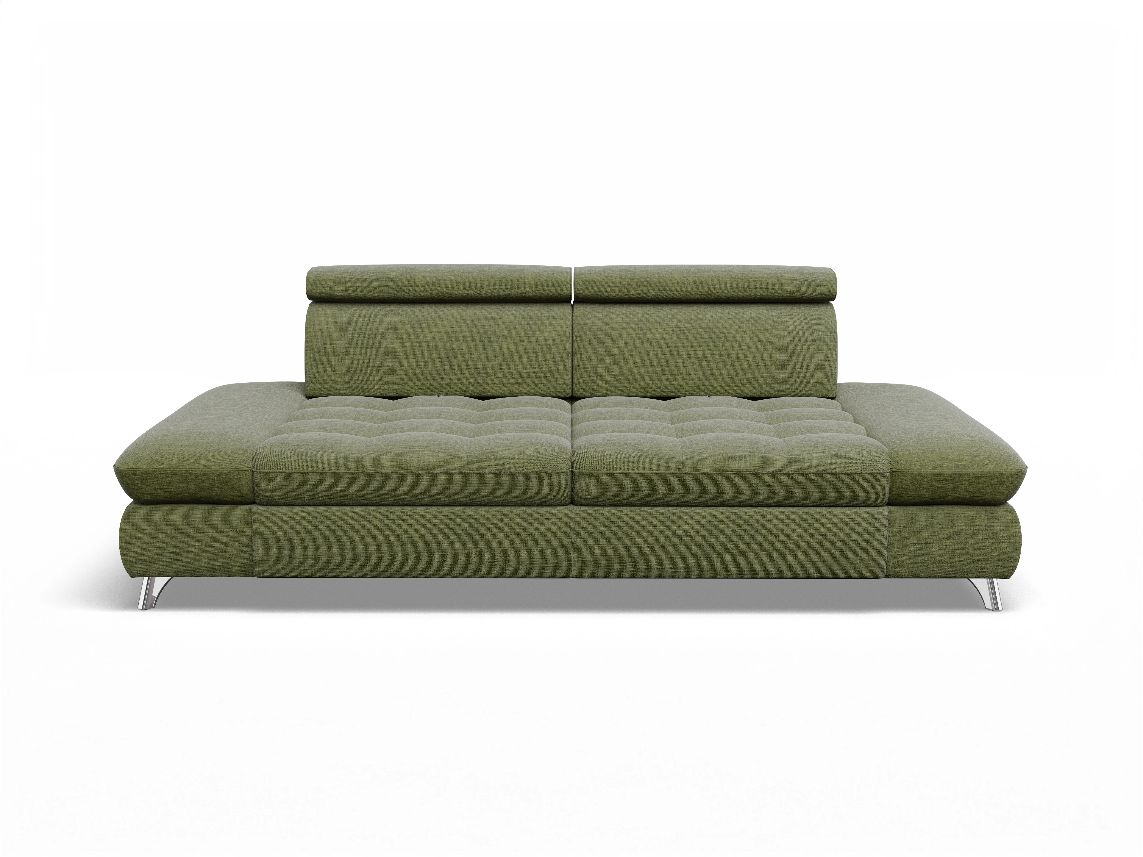 Ansicht des Produktes Memphis Stoff 2-Sitzer Sofa in Stoff Grün