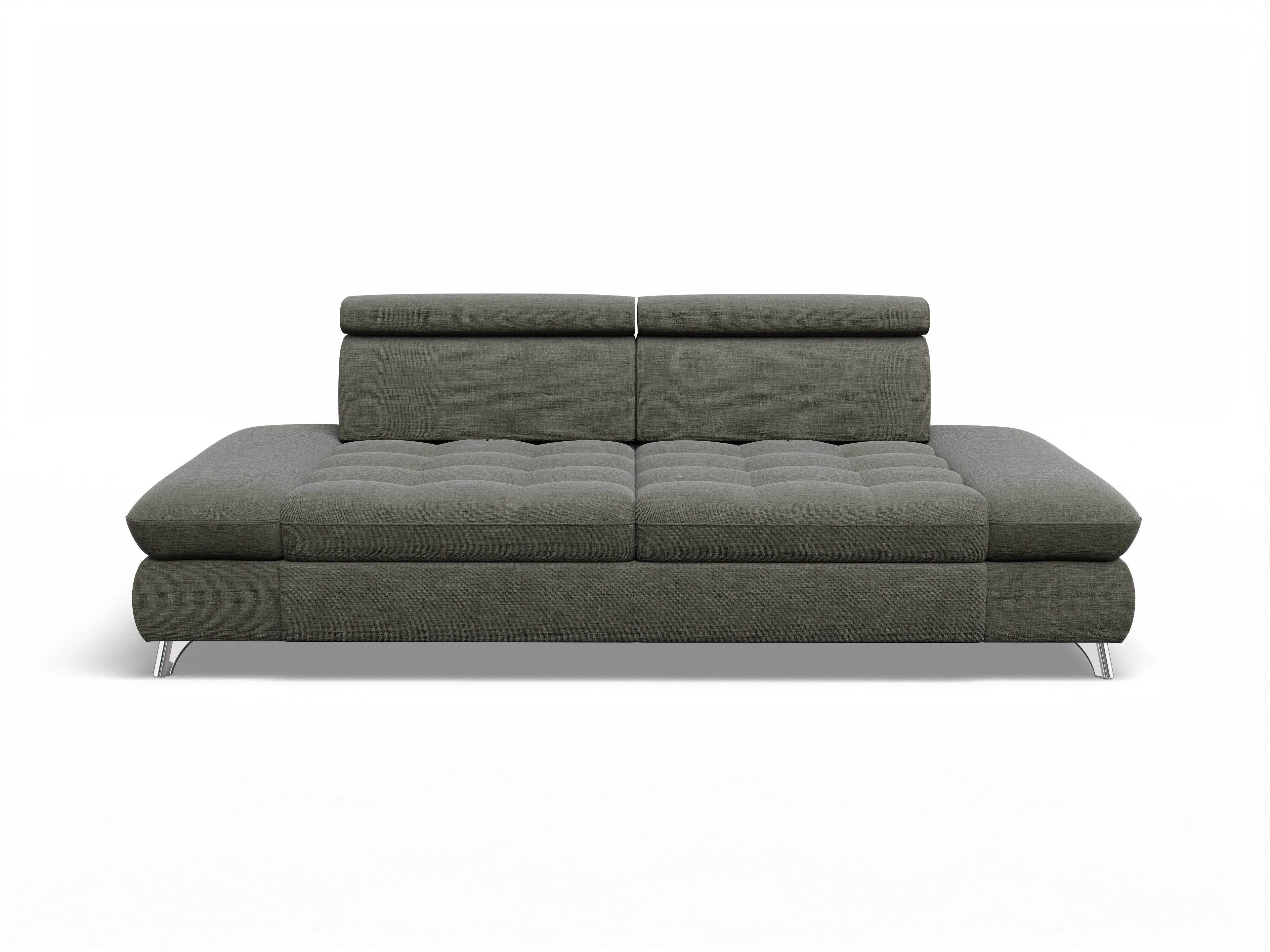 Ansicht des Produktes Memphis Stoff 2-Sitzer Sofa in Stoff Braun
