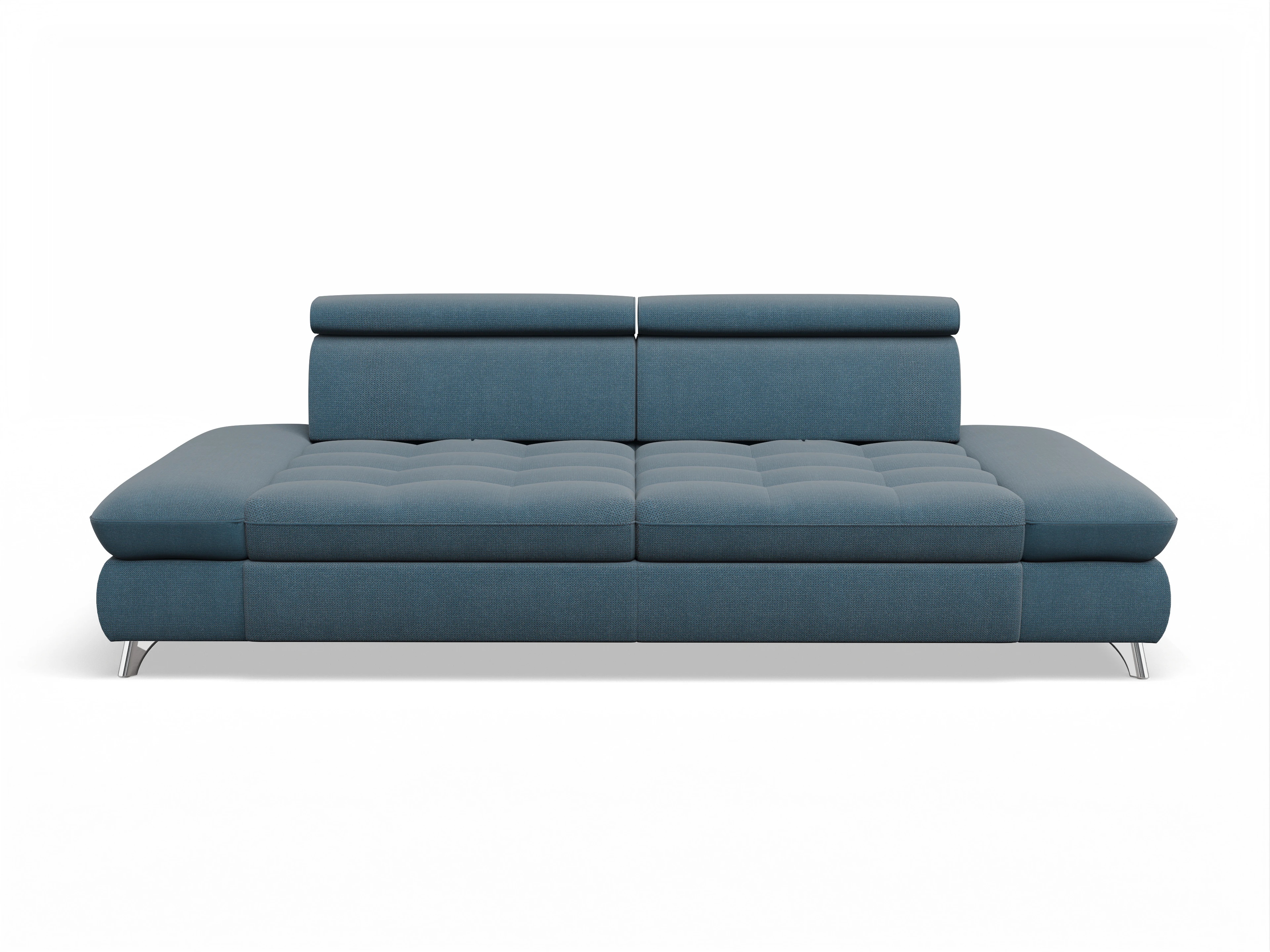 Ansicht des Produktes Memphis Stoff 3-Sitzer Sofa in Stoff Blau