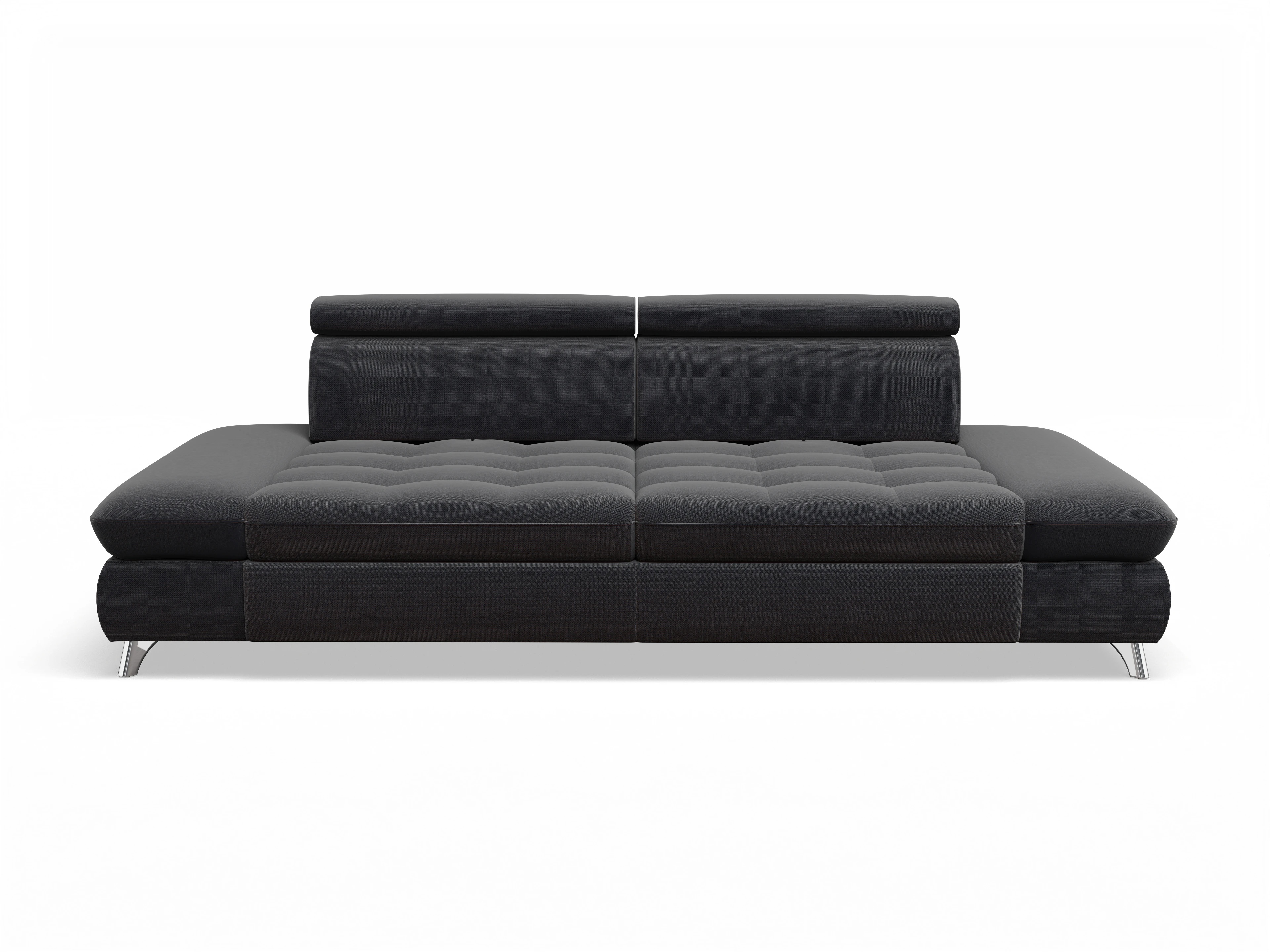 Ansicht des Produktes Memphis Stoff 3-Sitzer Sofa in Stoff Blau