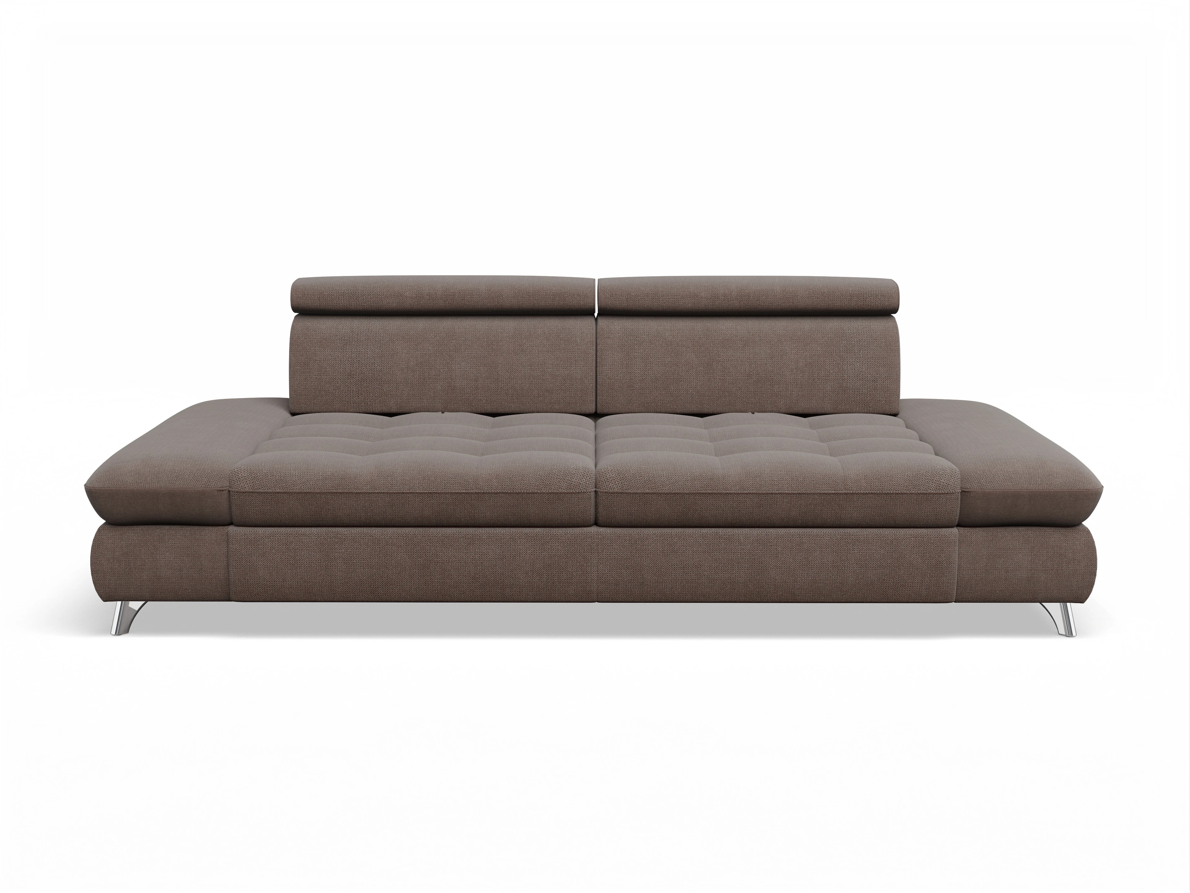 Ansicht des Produktes Memphis Stoff 3-Sitzer Sofa in Stoff Grau