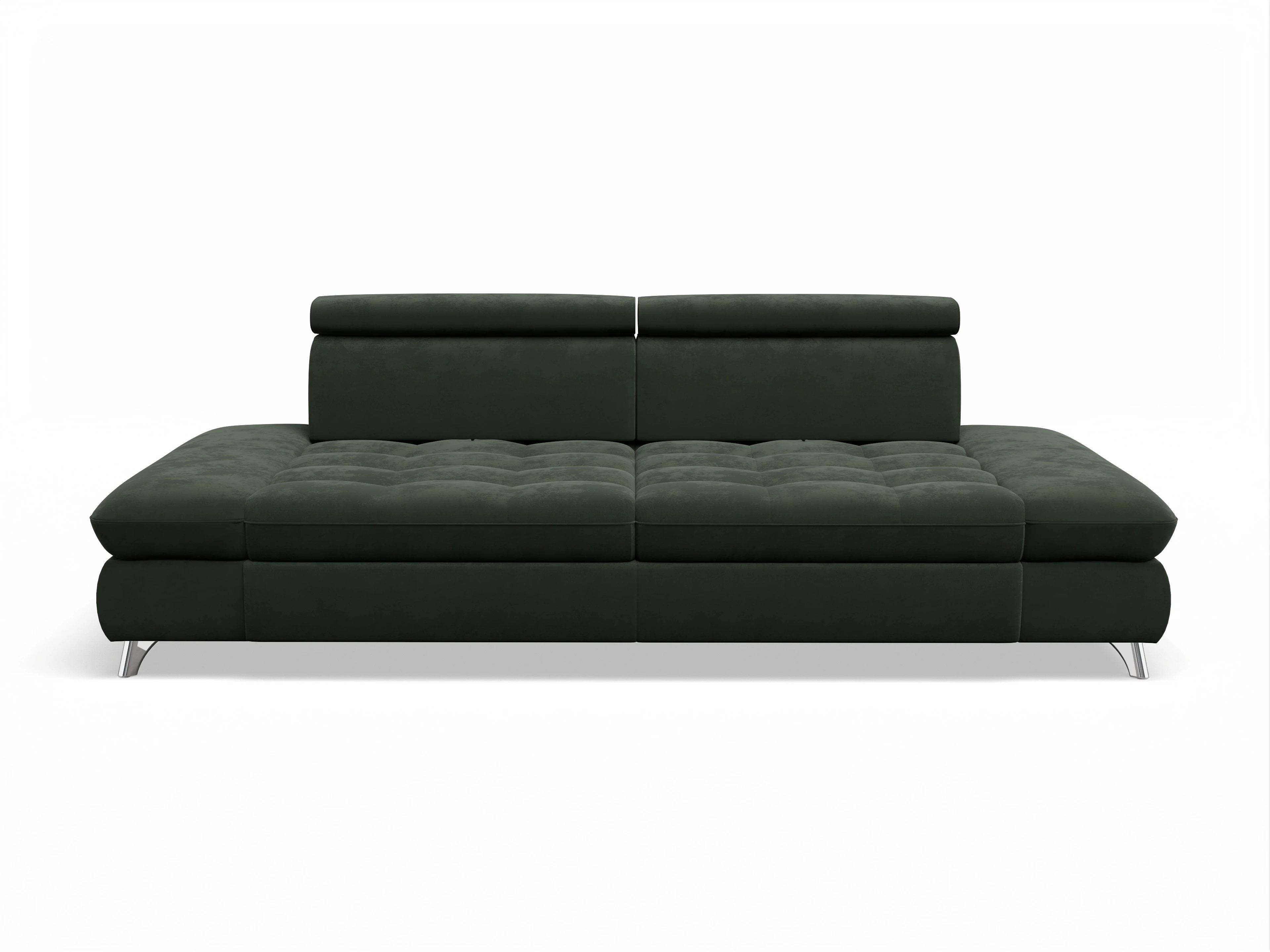 Ansicht des Produktes Memphis Stoff 3-Sitzer Sofa in Stoff Grün
