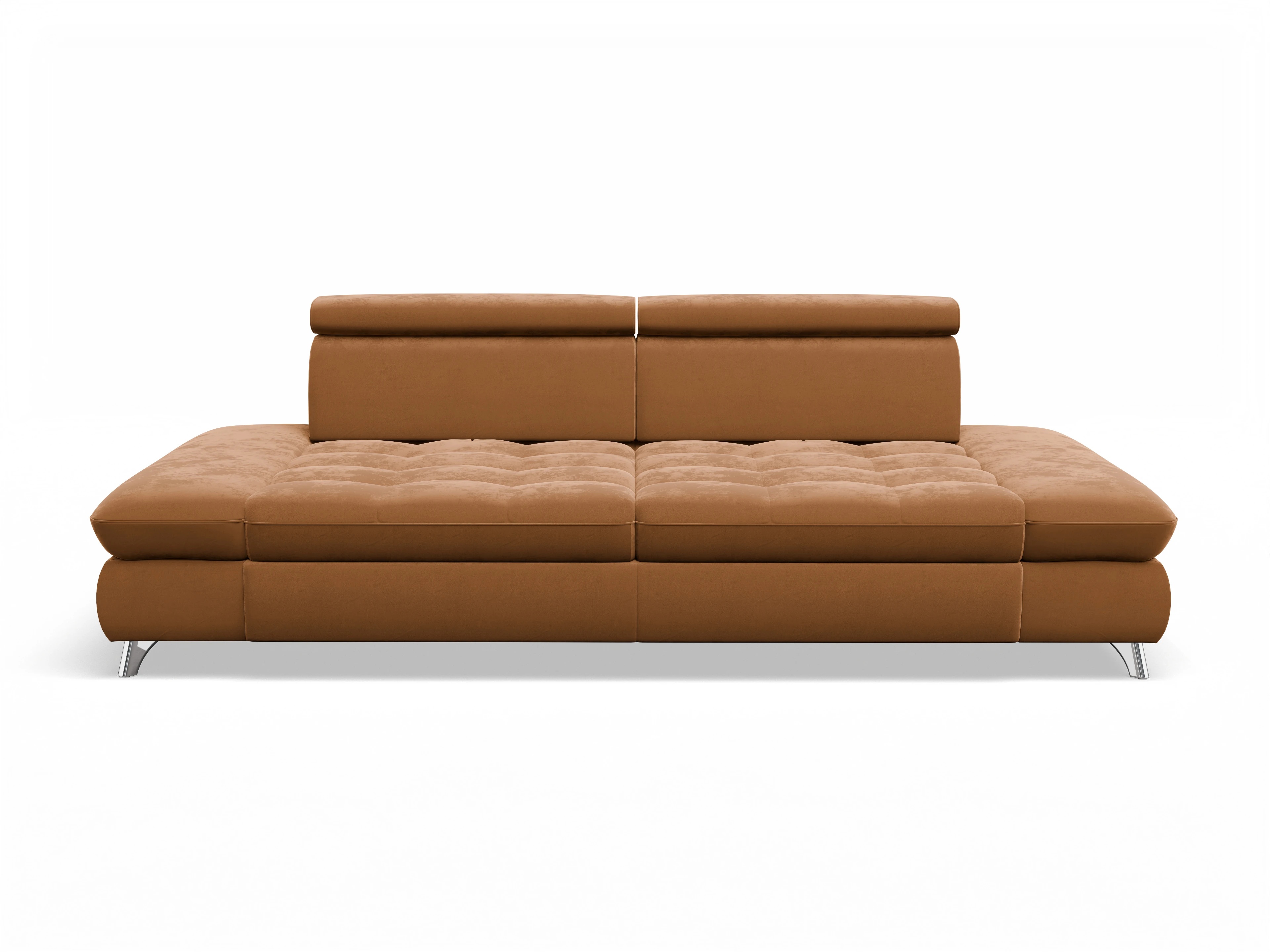 Ansicht des Produktes Memphis Stoff 3-Sitzer Sofa in Stoff Gelb
