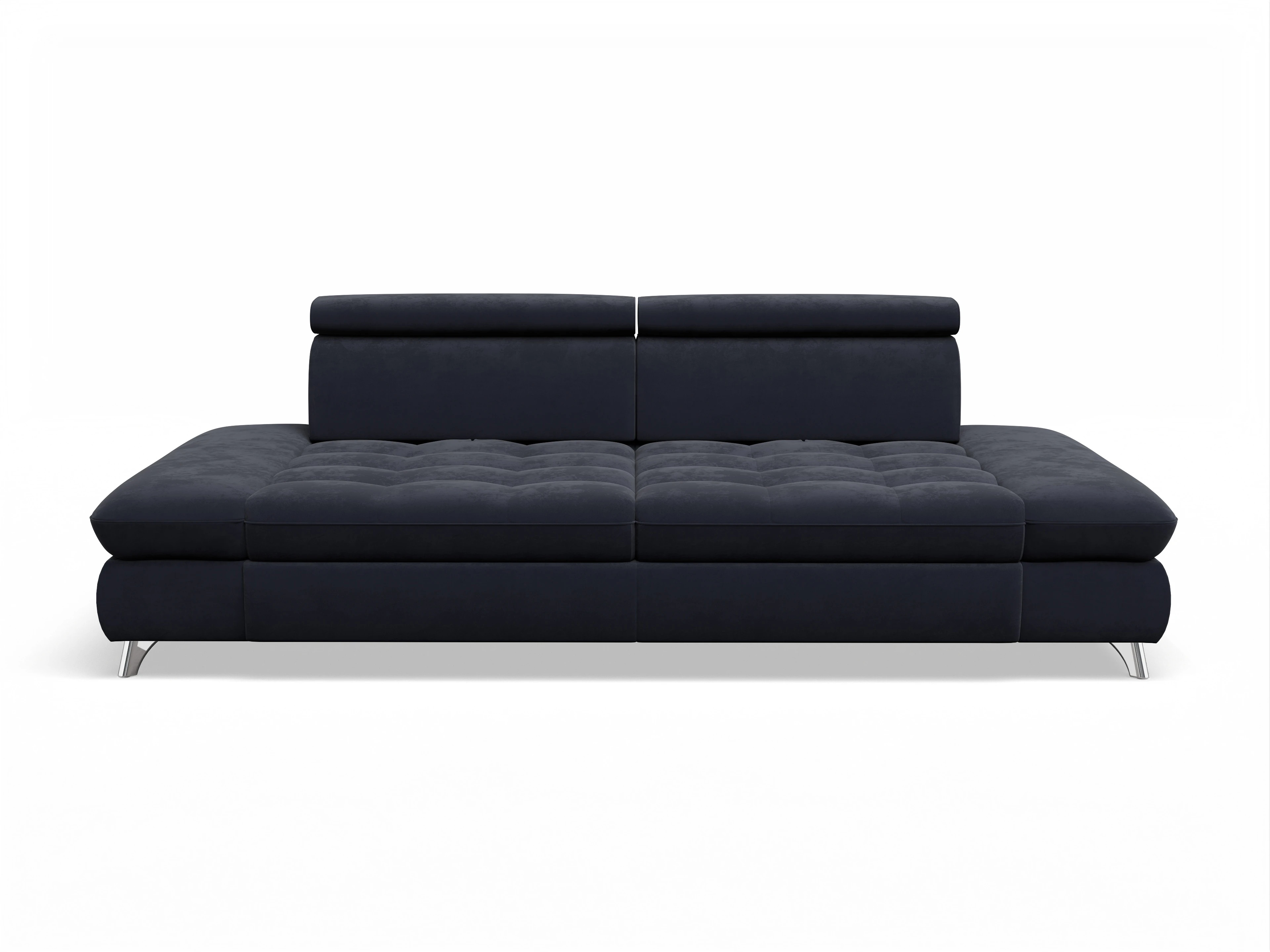 Ansicht des Produktes Memphis Stoff 3-Sitzer Sofa in Stoff Blau