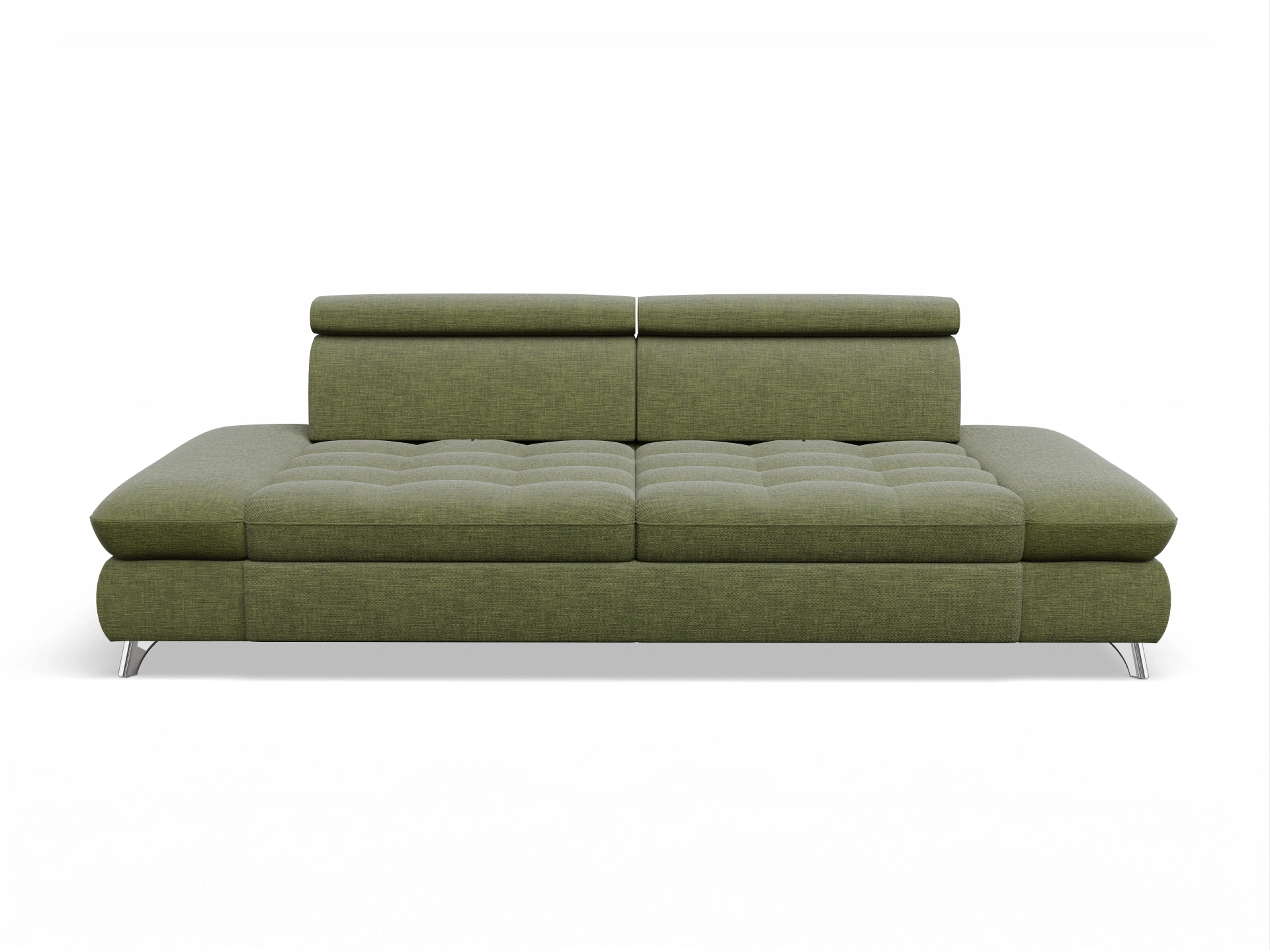Ansicht des Produktes Memphis Stoff 3-Sitzer Sofa in Stoff Grün