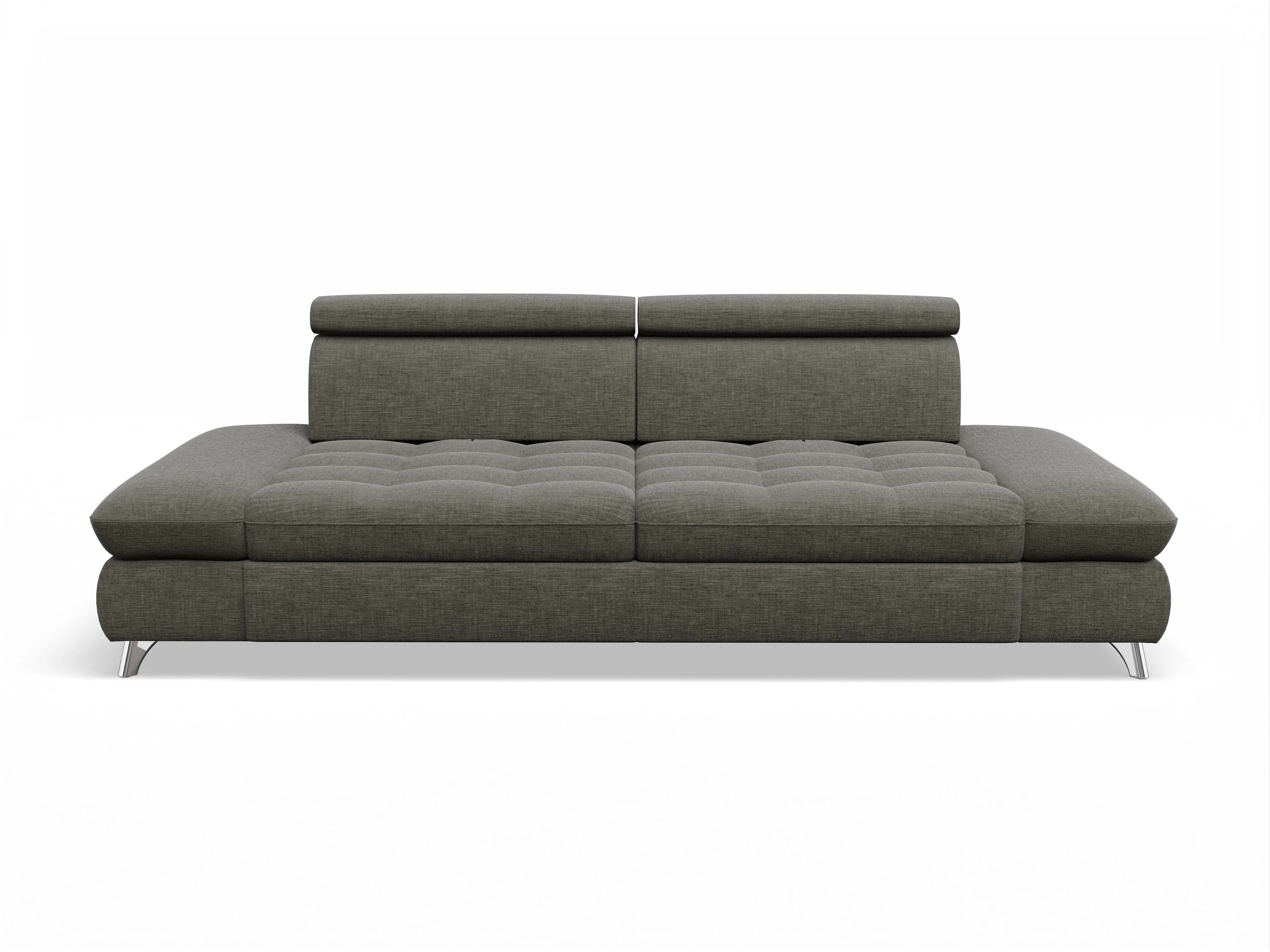 Ansicht des Produktes Memphis Stoff 3-Sitzer Sofa in Stoff Braun