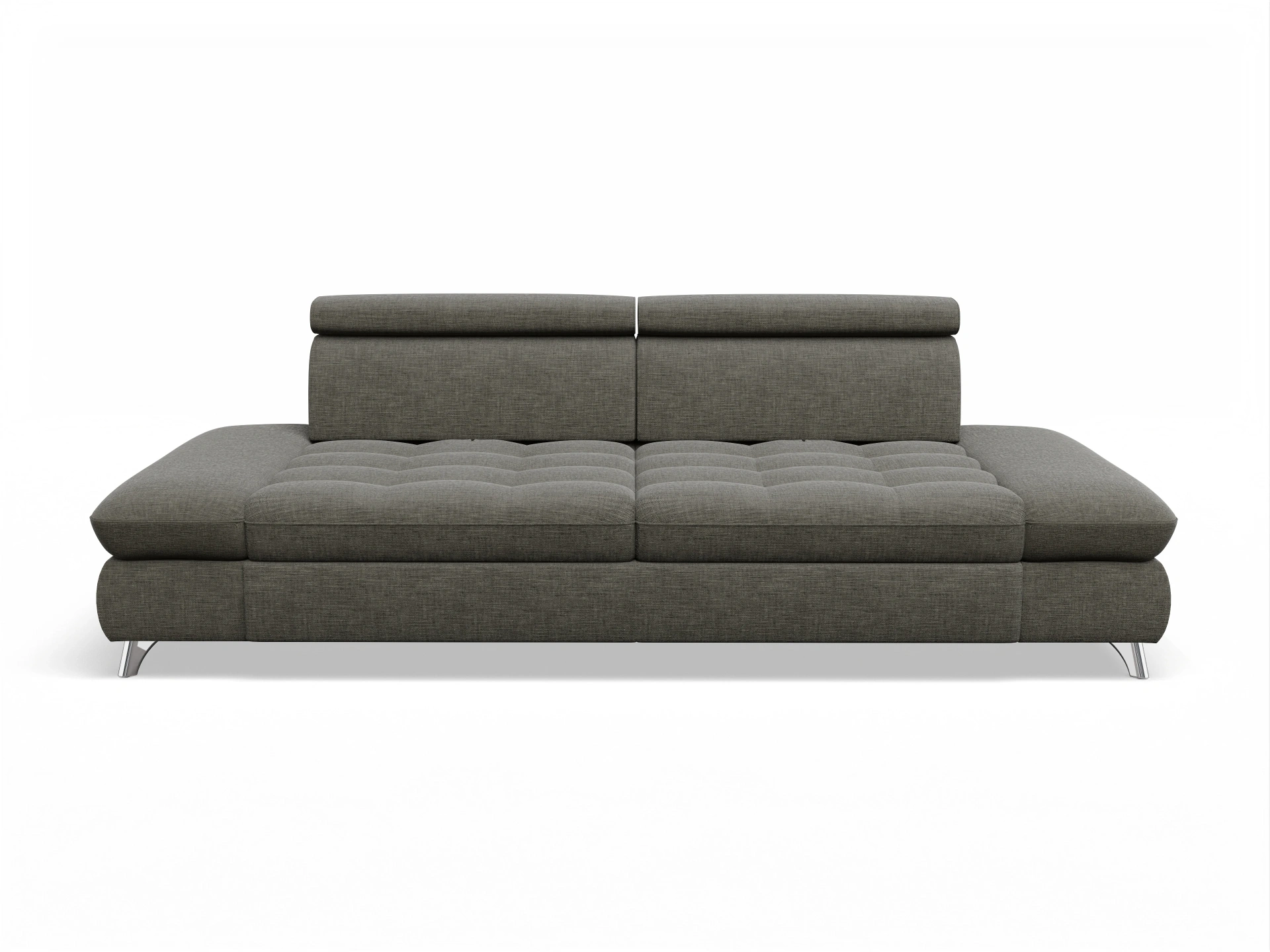 Ansicht des Produktes Memphis Stoff 3-Sitzer Sofa in Stoff Braun