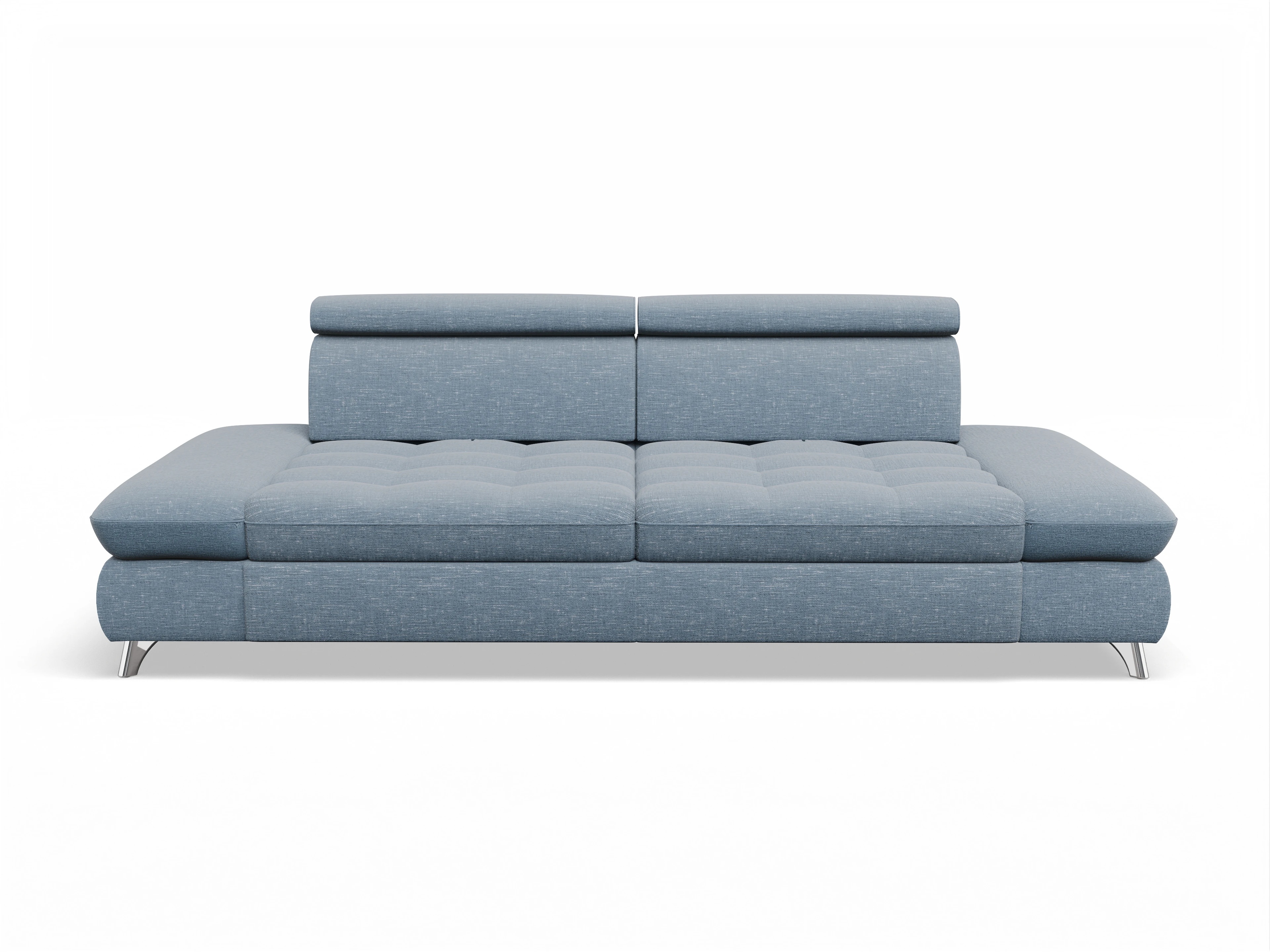 Ansicht des Produktes Memphis Stoff 3-Sitzer Sofa in Stoff Blau