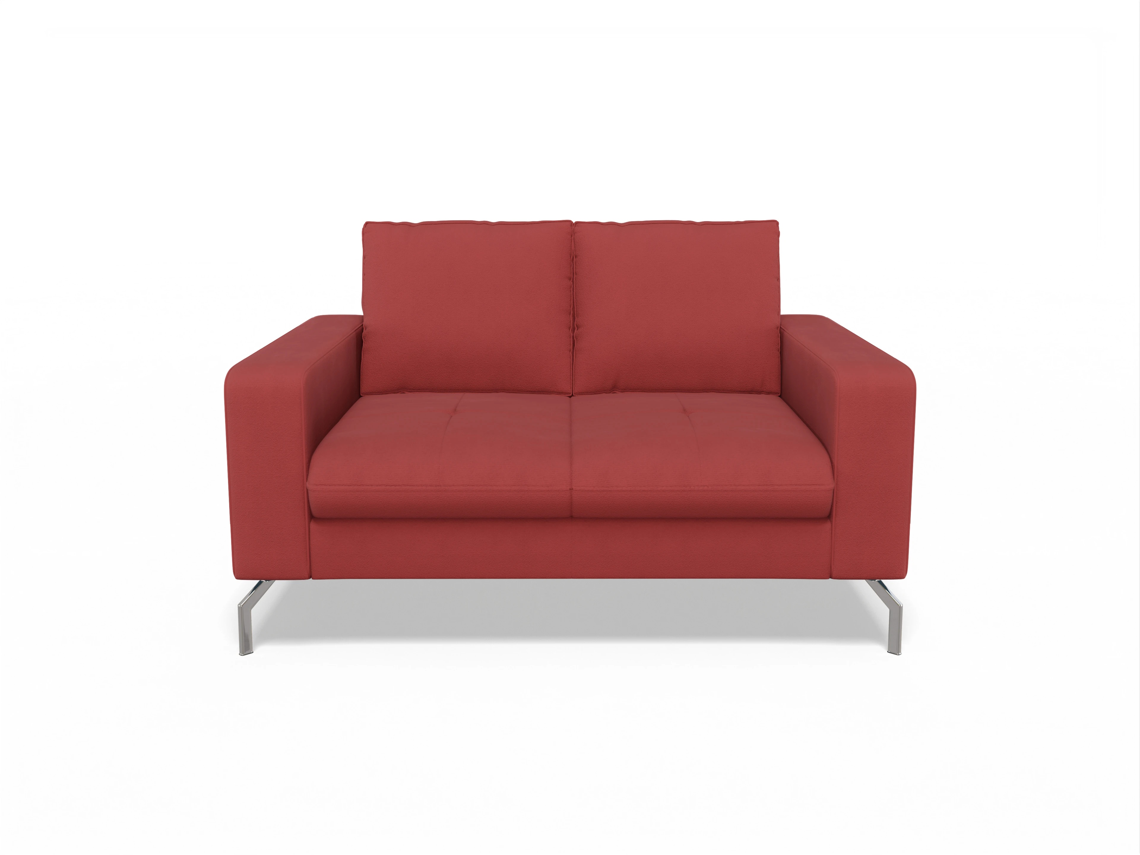 Ansicht des Produktes SC Smart 1075 2-Sitzer Sofa in Stoff Rot