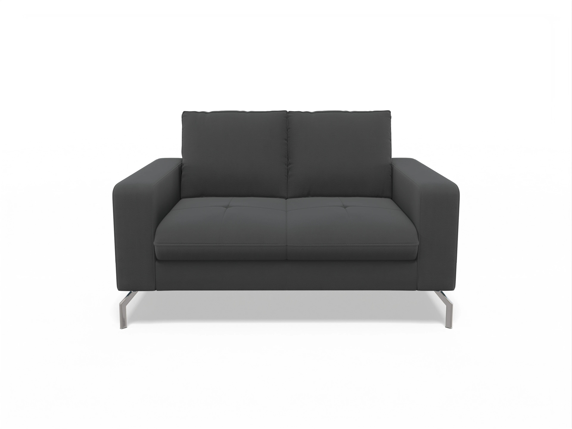 Ansicht des Produktes SC Smart 1075 2-Sitzer Sofa in Stoff Schwarz