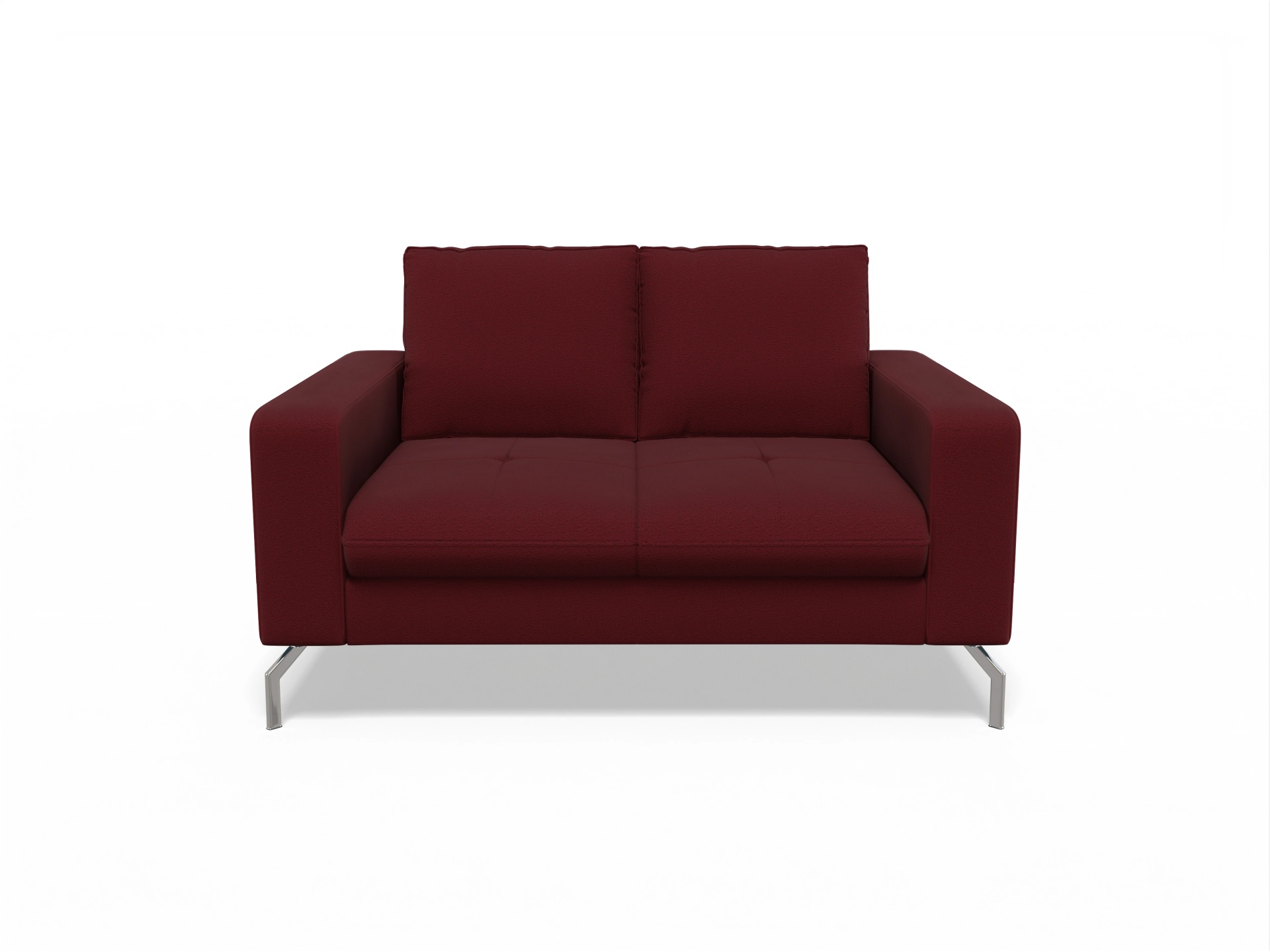 Ansicht des Produktes SC Smart 1075 2-Sitzer Sofa in Stoff Rot