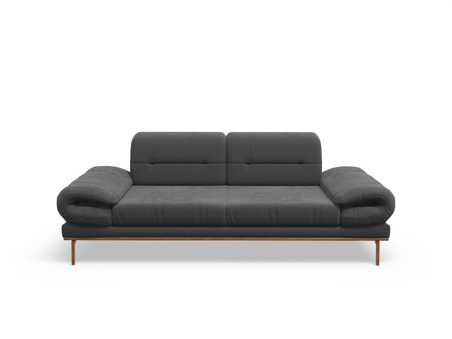 Ansicht des Produktes San Marino 2-Sitzer Sofa in Stoff Schwarz