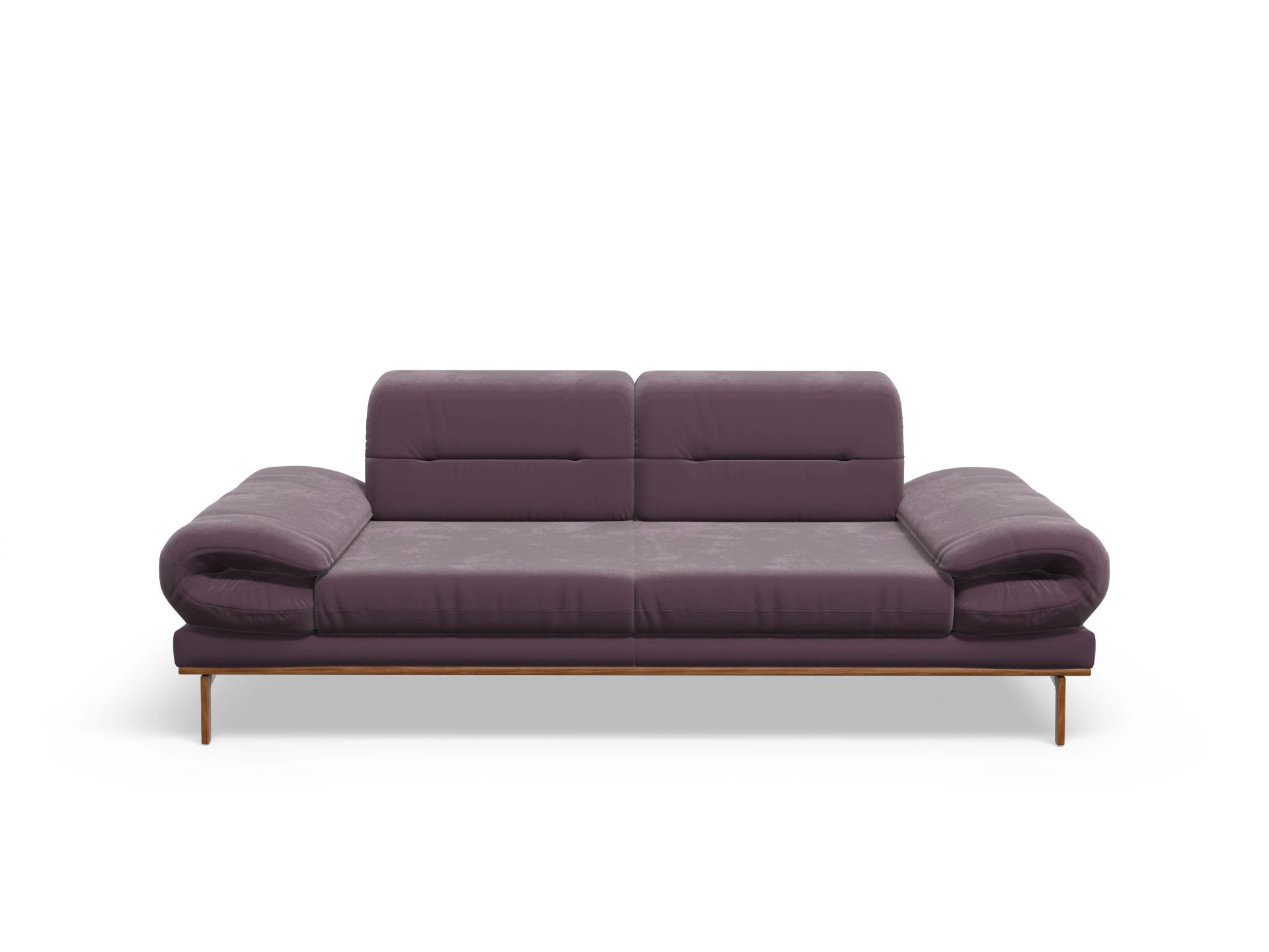 Ansicht des Produktes San Marino 2-Sitzer Sofa in Stoff Lila