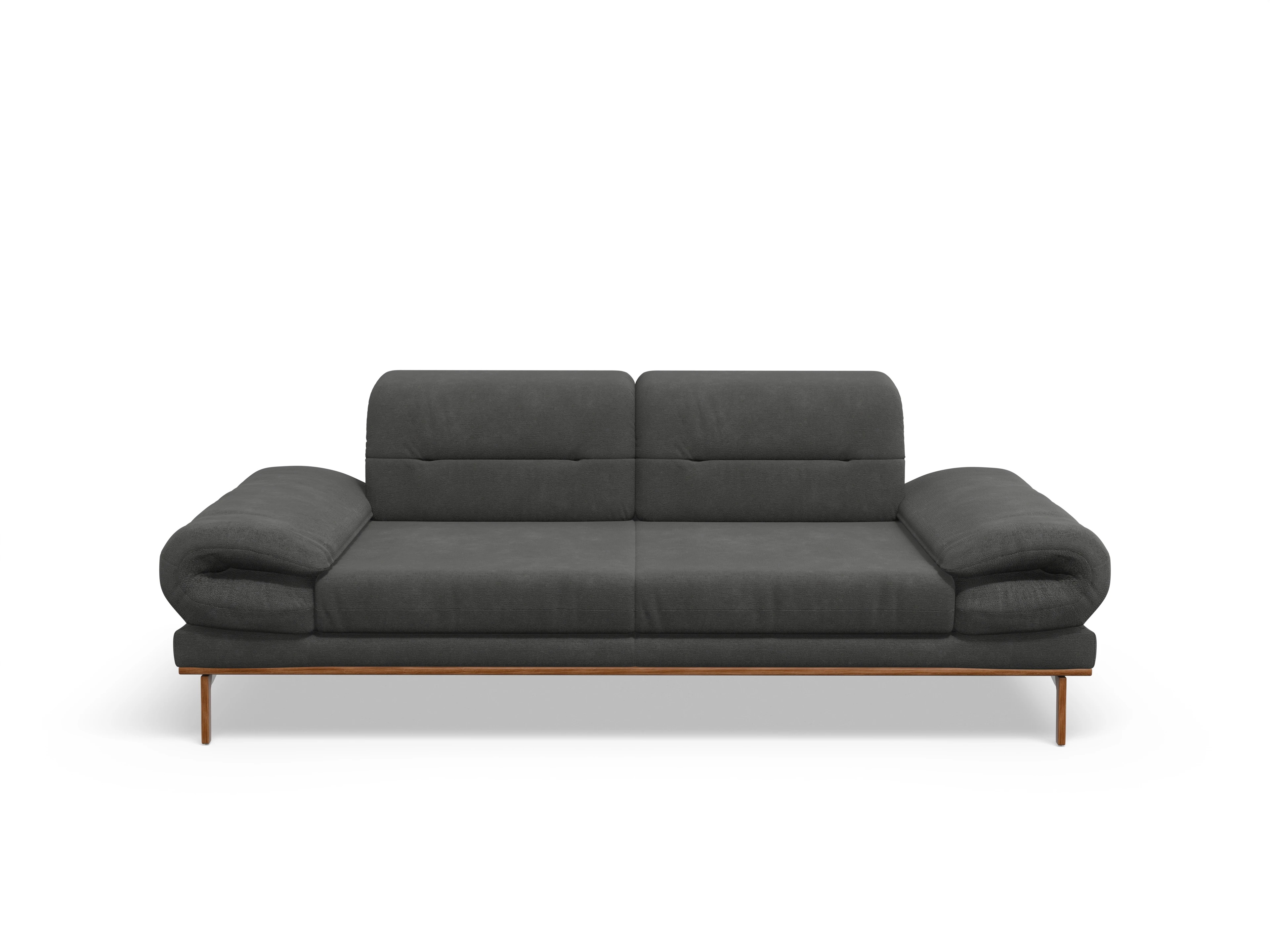 San Marino 2-Sitzer Sofa Ansicht des Produktes San Marino 2-Sitzer Sofa in Stoff Schwarz