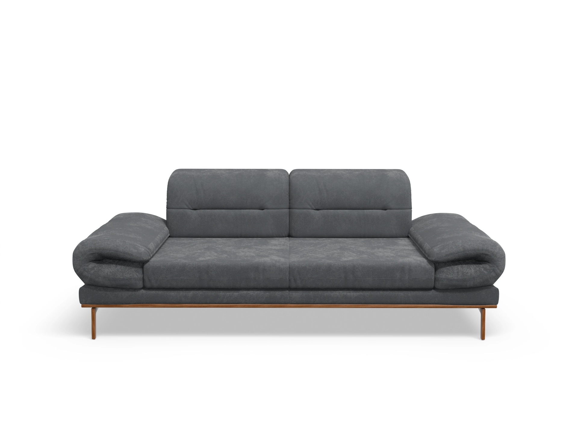 Ansicht des Produktes San Marino 2-Sitzer Sofa in Stoff Braun