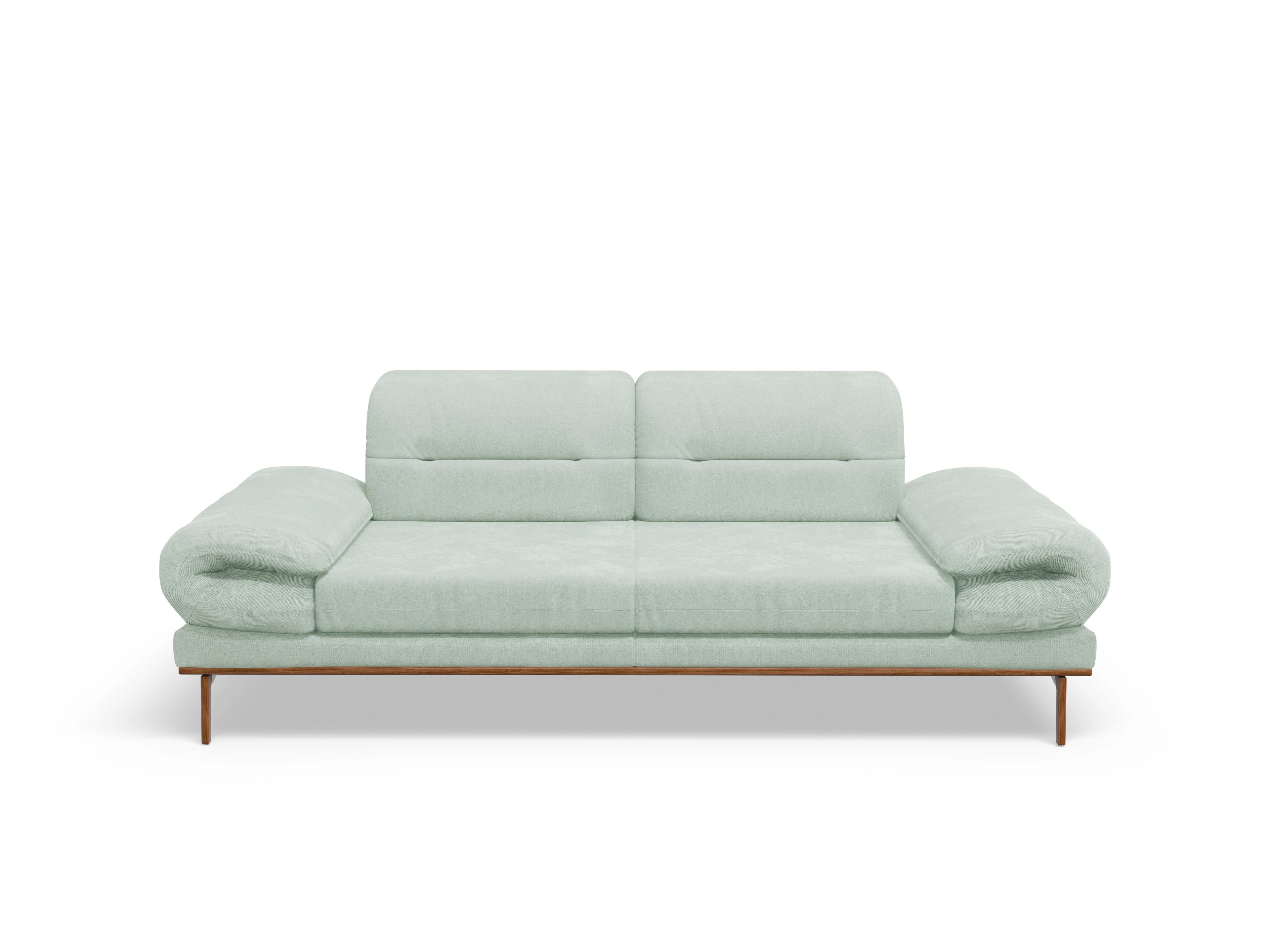 Ansicht des Produktes San Marino 2-Sitzer Sofa in Stoff Grün
