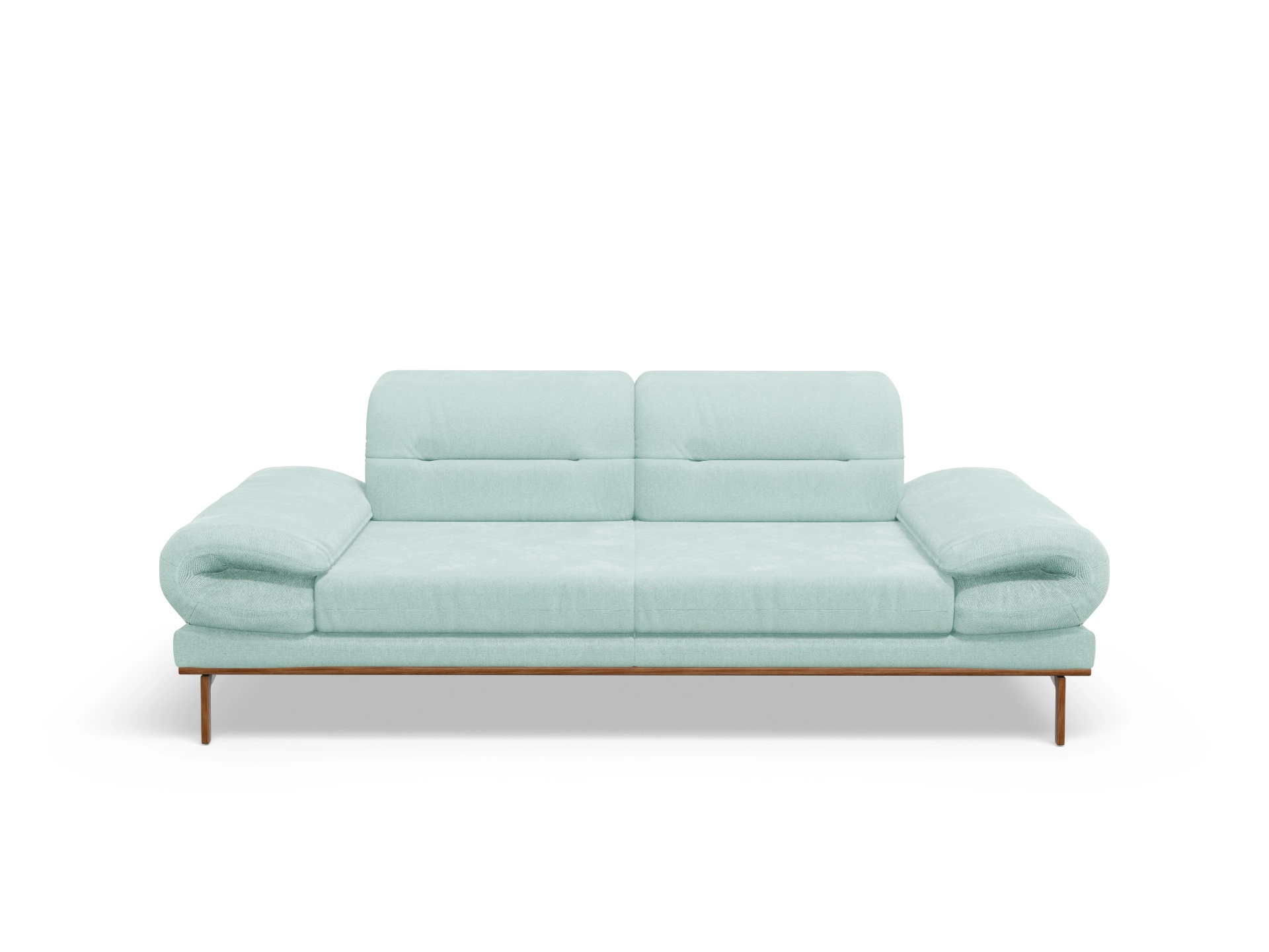 Ansicht des Produktes San Marino 2-Sitzer Sofa in Stoff Blau