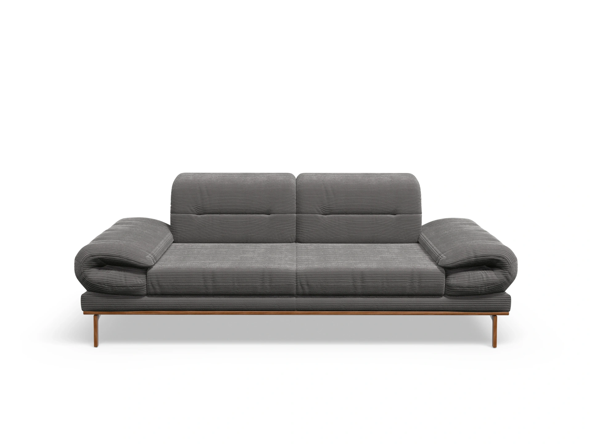 Ansicht des Produktes San Marino 2-Sitzer Sofa in Stoff Grau