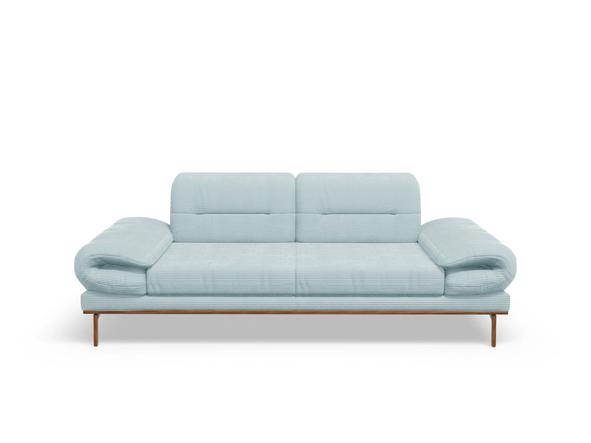 Ansicht des Produktes San Marino 2-Sitzer Sofa in Stoff Blau