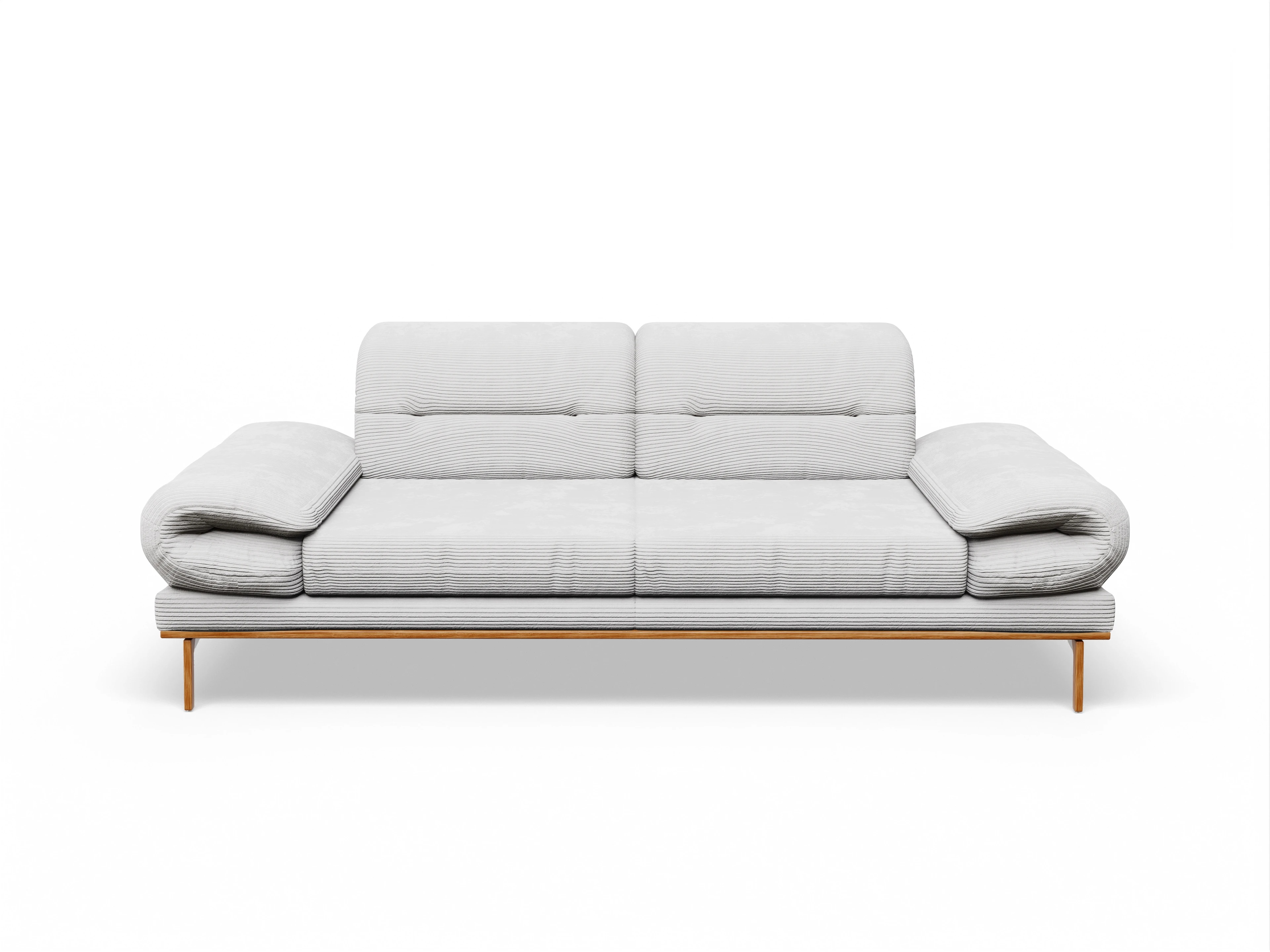 Ansicht des Produktes San Marino 2-Sitzer Sofa in Stoff Grau