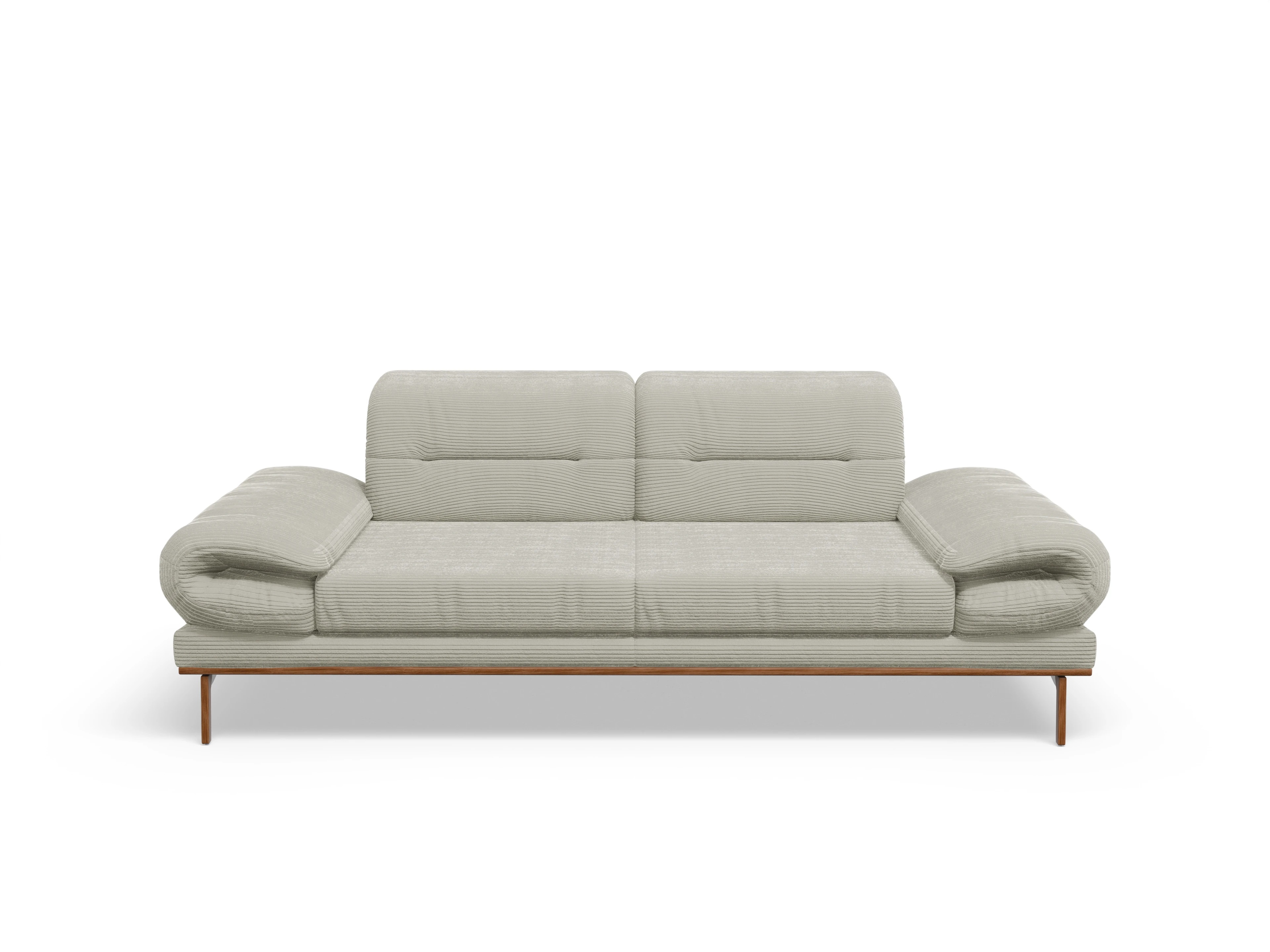 Ansicht des Produktes San Marino 2-Sitzer Sofa in Stoff Braun