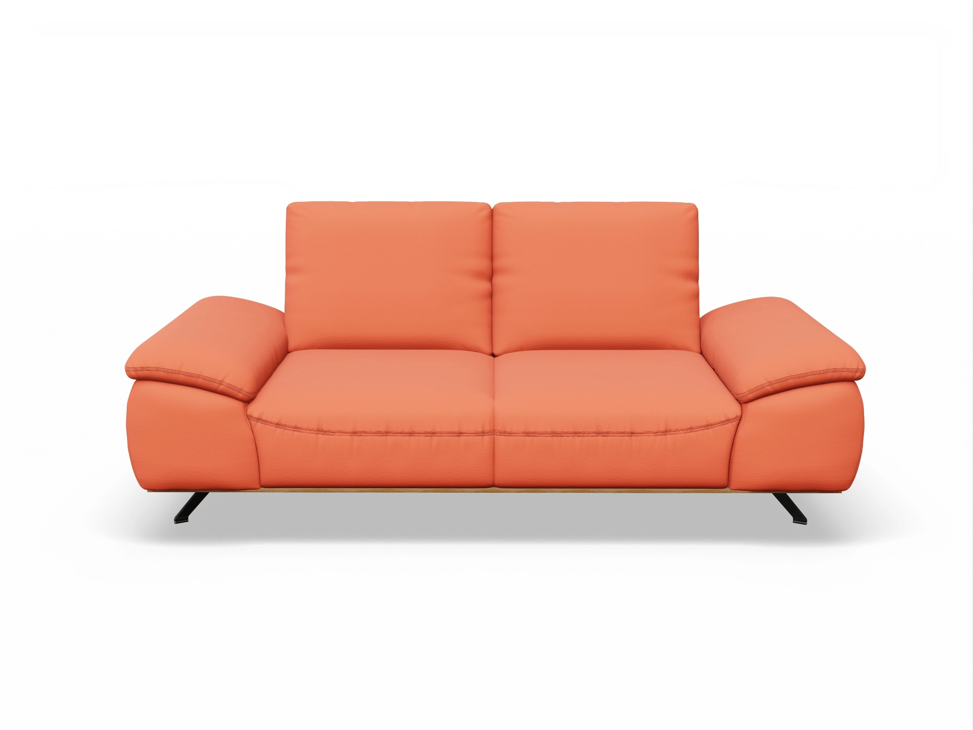 Ansicht des Produktes SC Family 1029 2,5-Sitzer Sofa in Stoff Orange