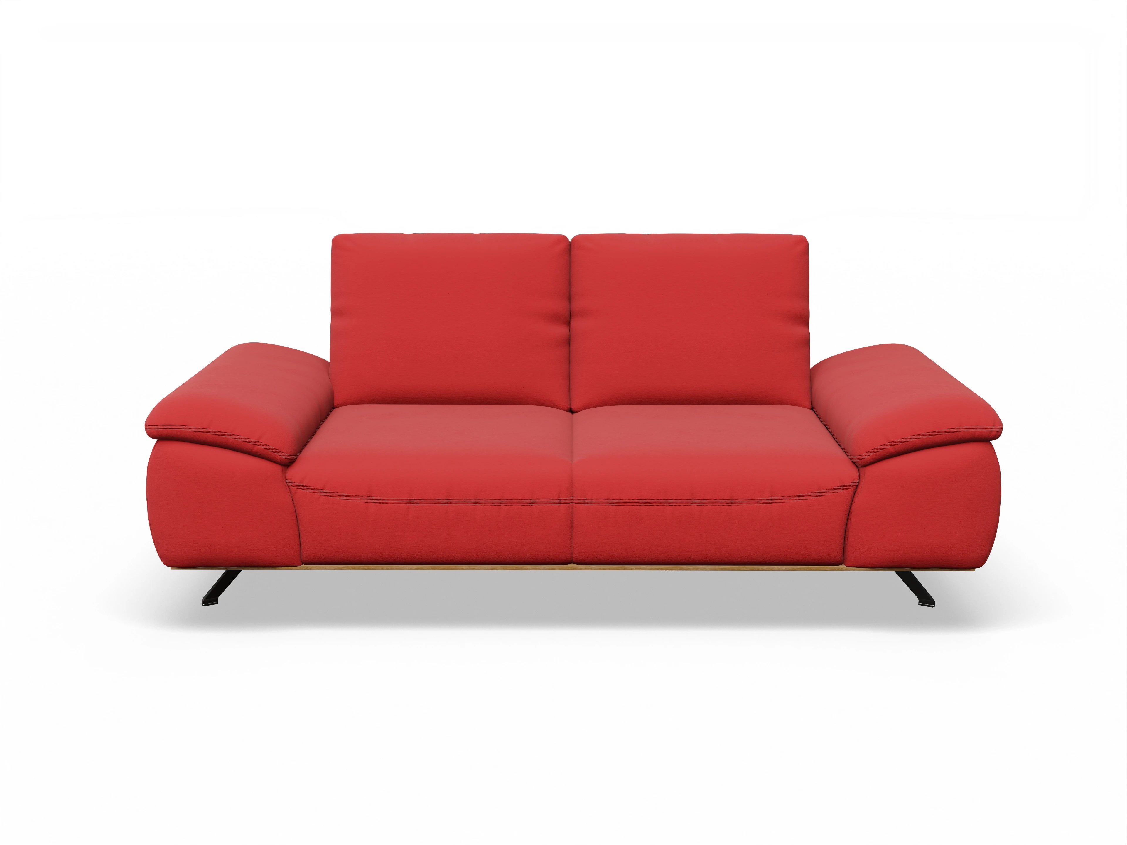 Ansicht des Produktes SC Family 1029 2,5-Sitzer Sofa in Stoff Rot