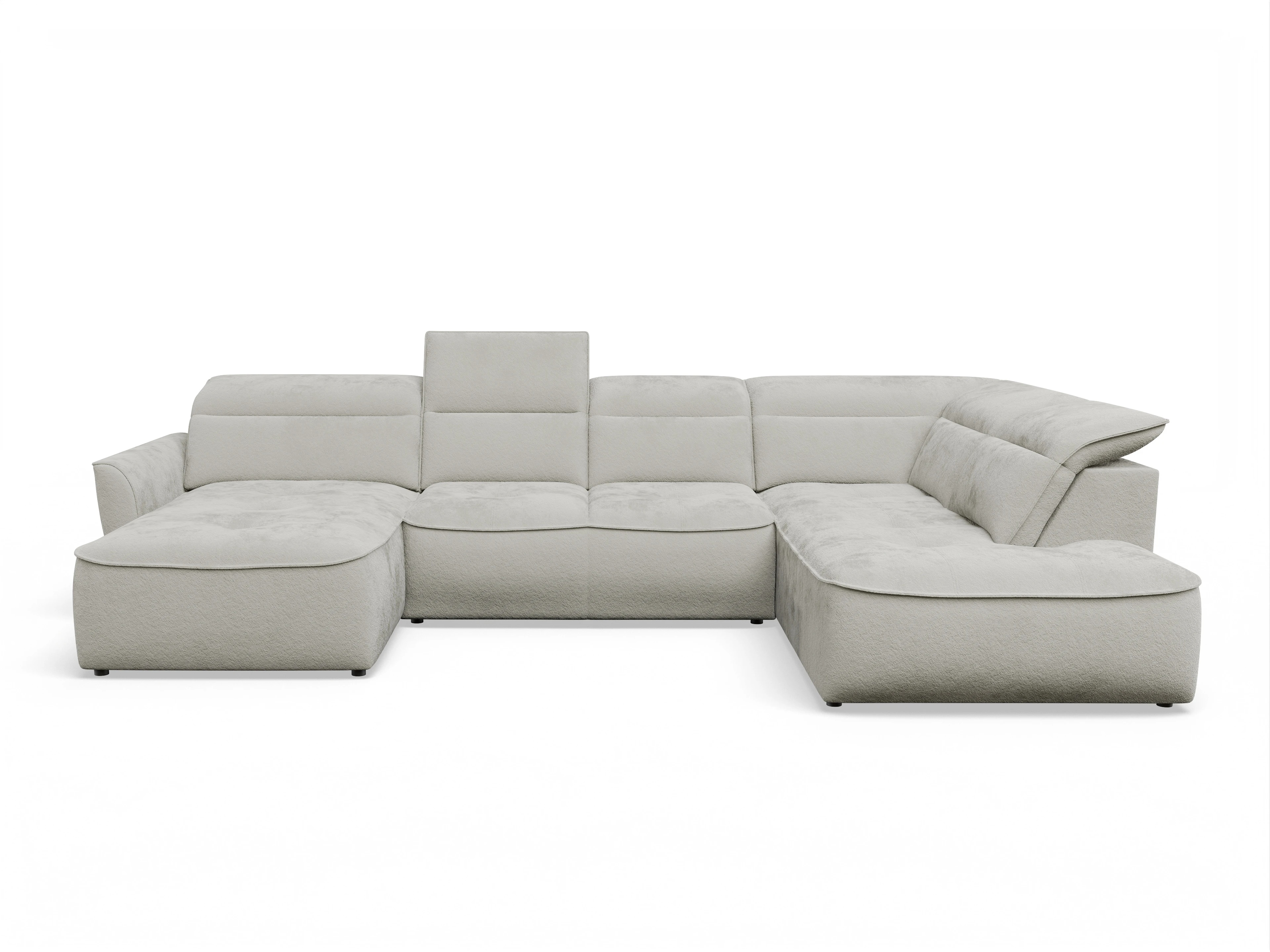 Ansicht des Produktes Toledo Wohnlandschaft Armlehne beidseitig in Stoff Beige