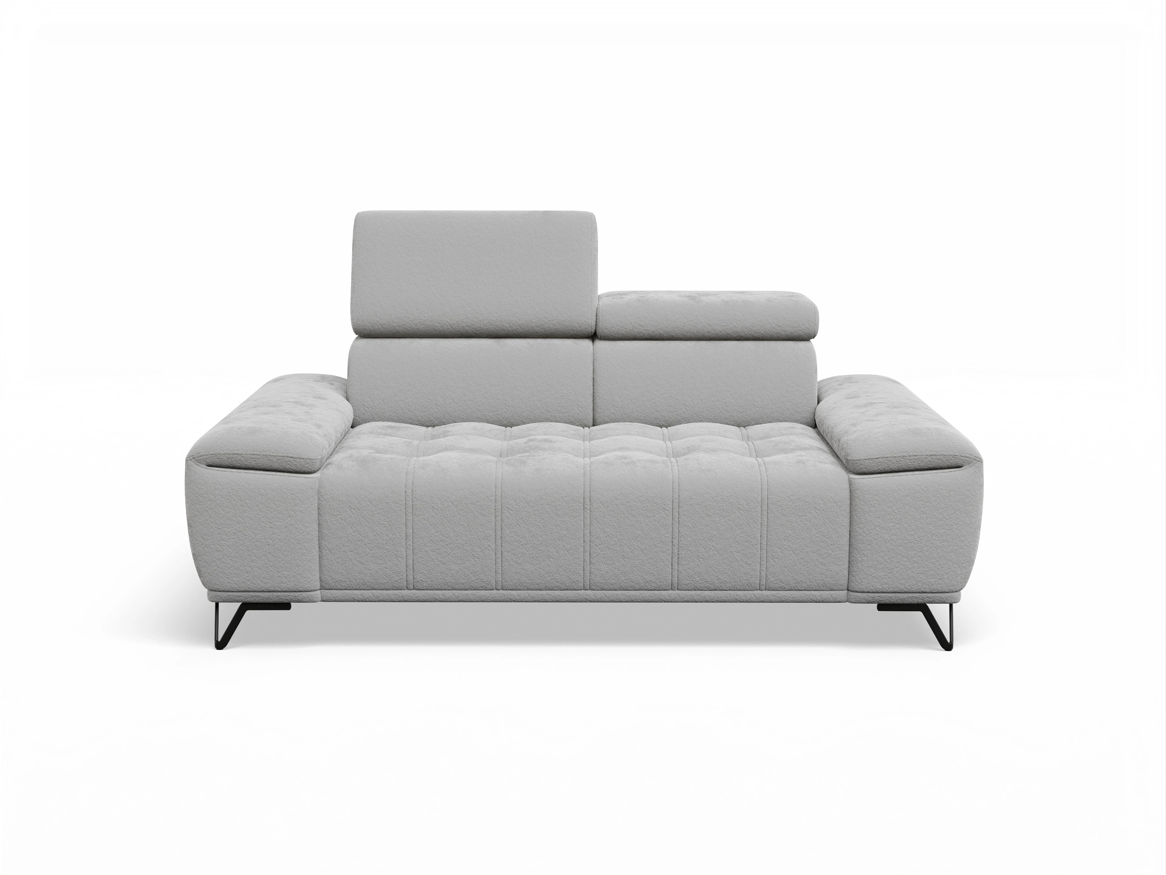 Ansicht des Produktes Sevilla 2-Sitzer Sofa in Stoff Grau