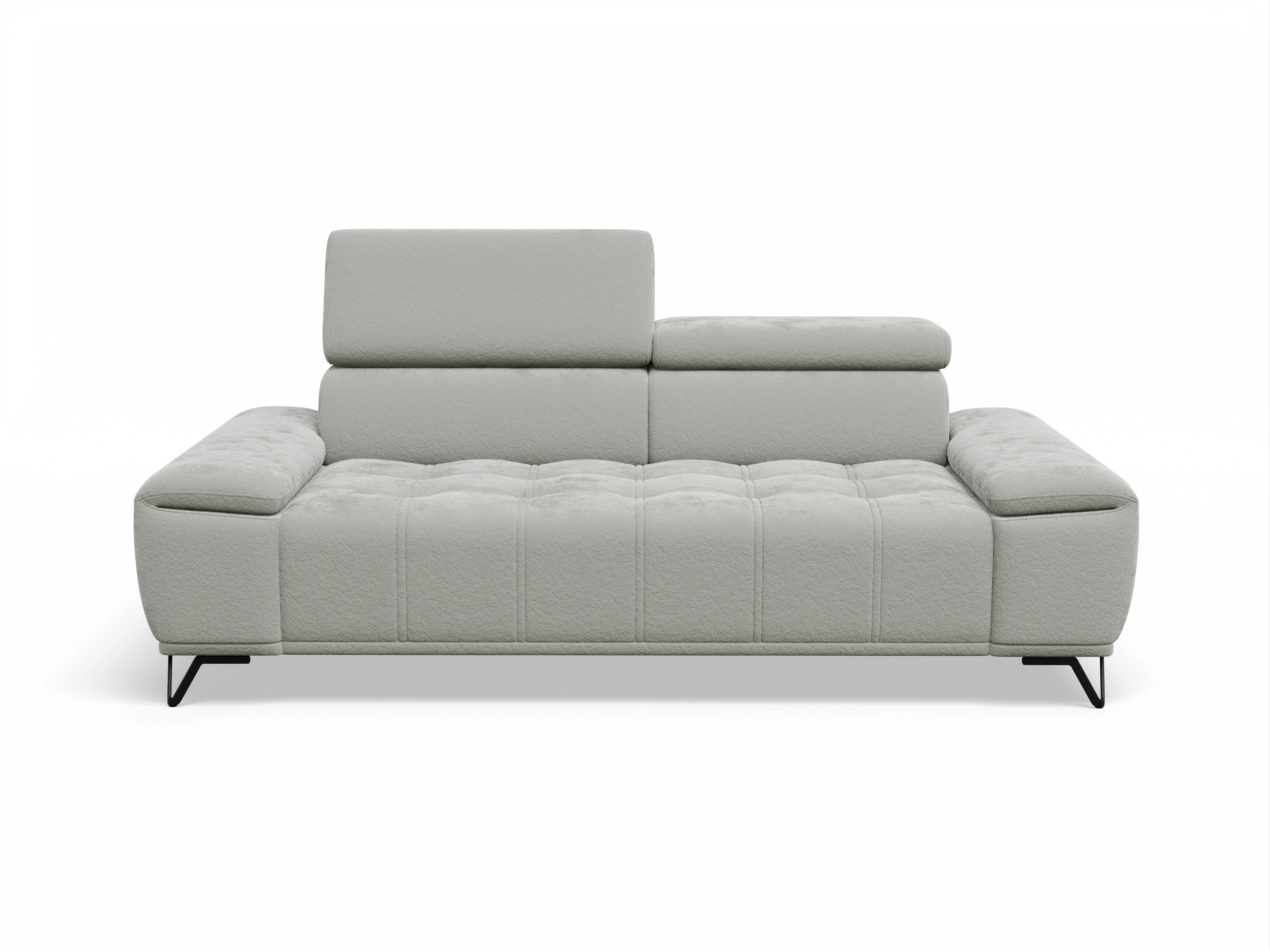 Ansicht des Produktes Sevilla 3-Sitzer Sofa in Stoff Grau
