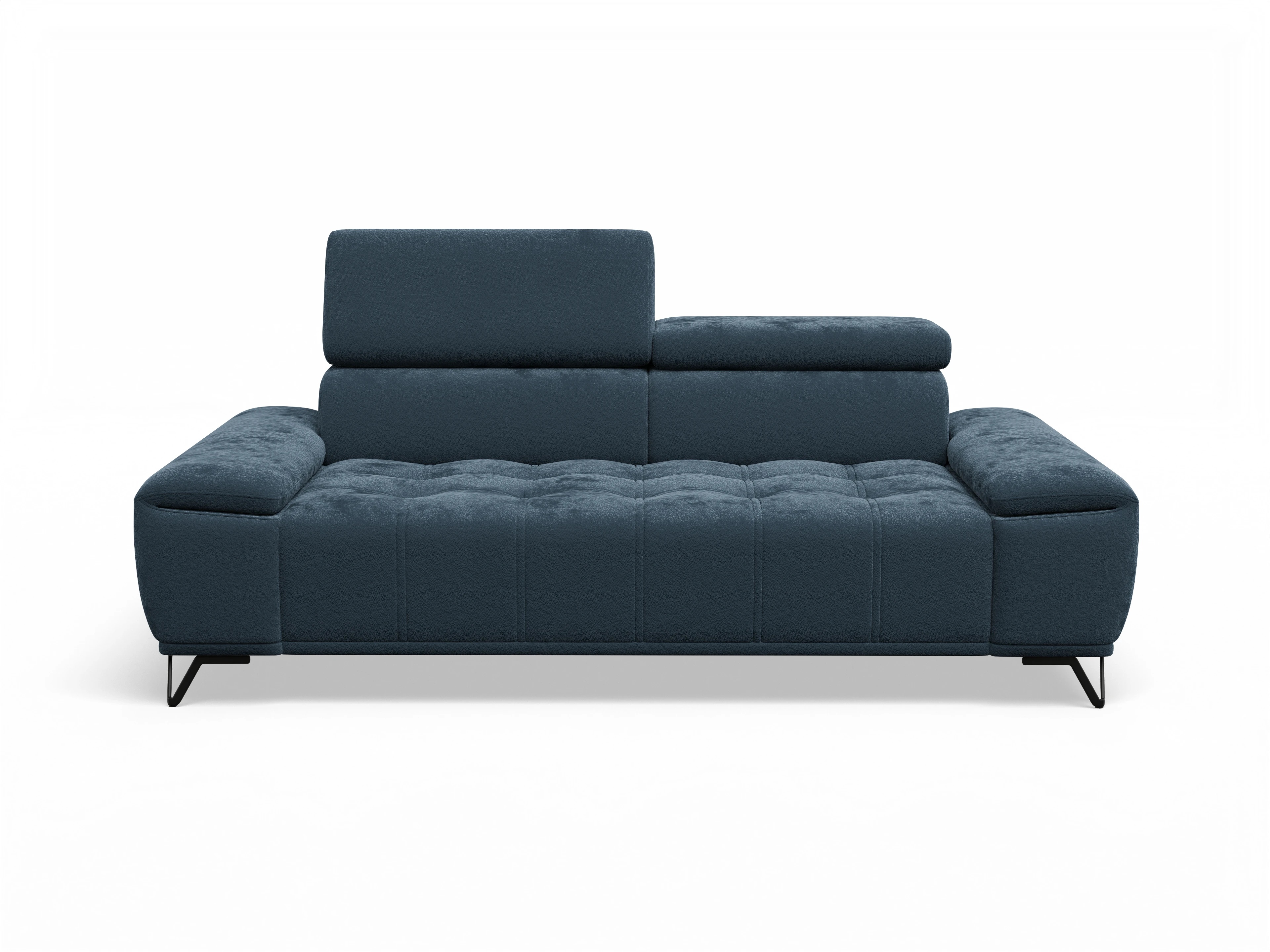 Ansicht des Produktes Sevilla 3-Sitzer Sofa in Stoff Blau