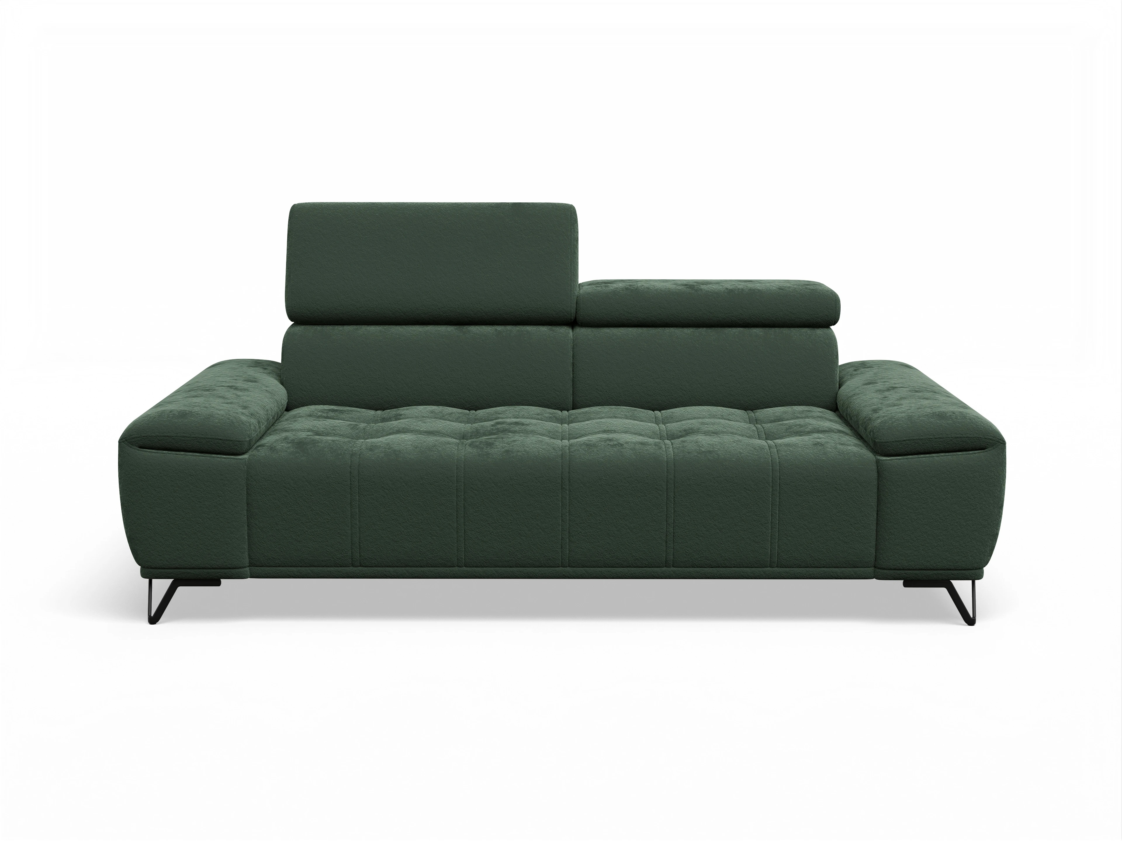 Ansicht des Produktes Sevilla 3-Sitzer Sofa in Stoff Grün