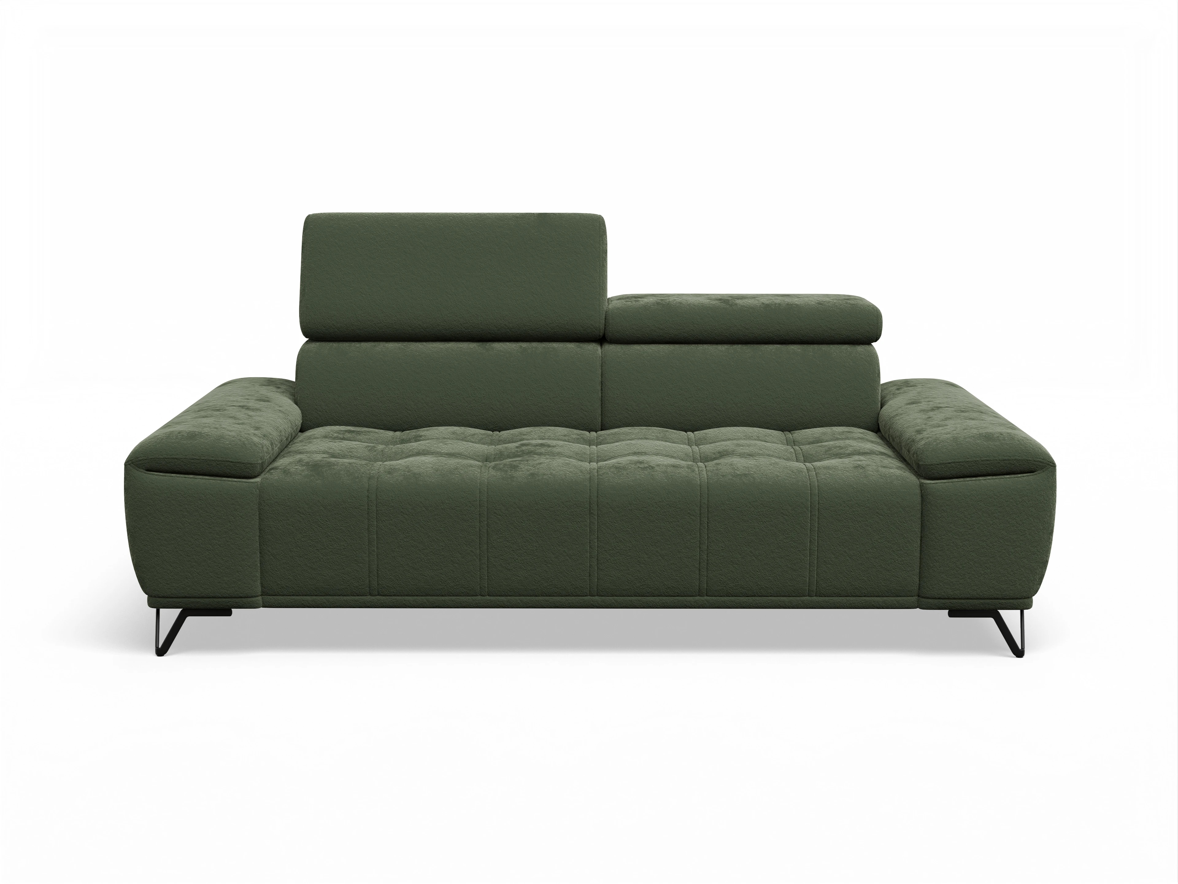 Ansicht des Produktes Sevilla 3-Sitzer Sofa in Stoff Grün