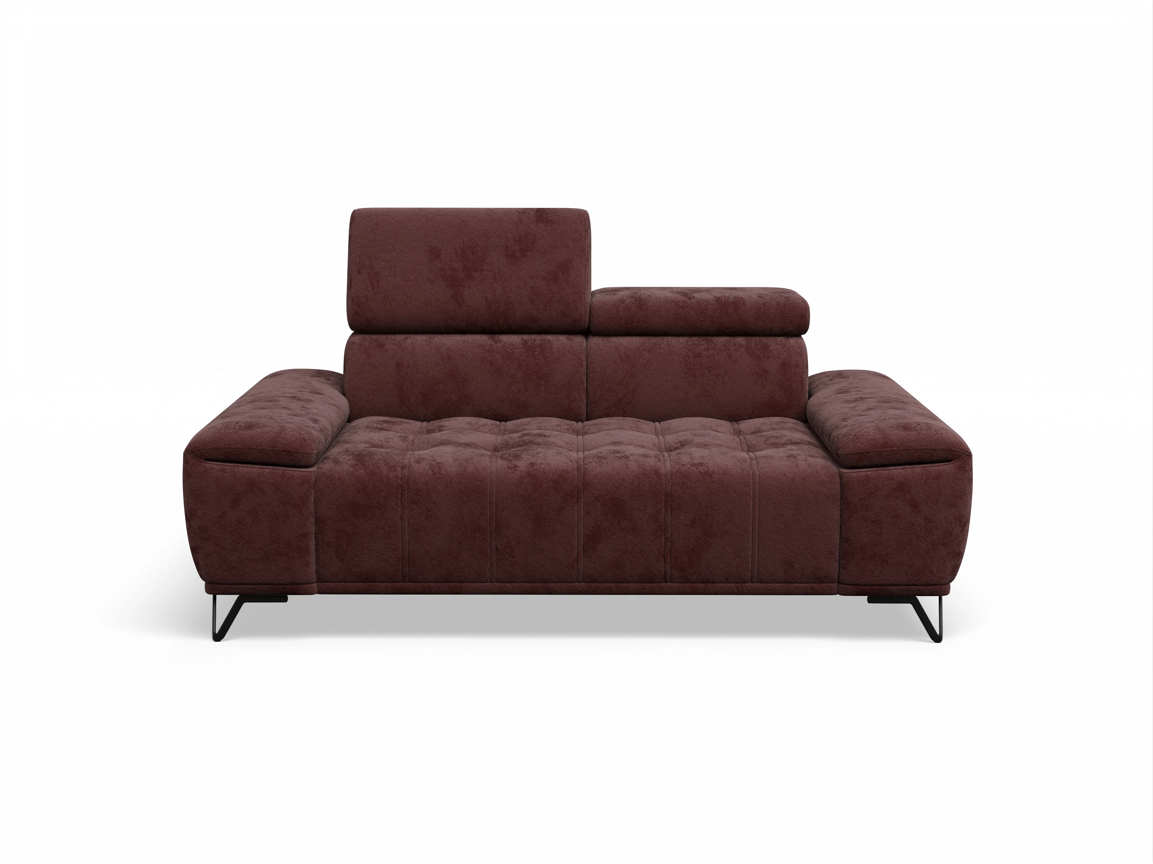 Ansicht des Produktes Sevilla 2-Sitzer Sofa in Stoff Rot