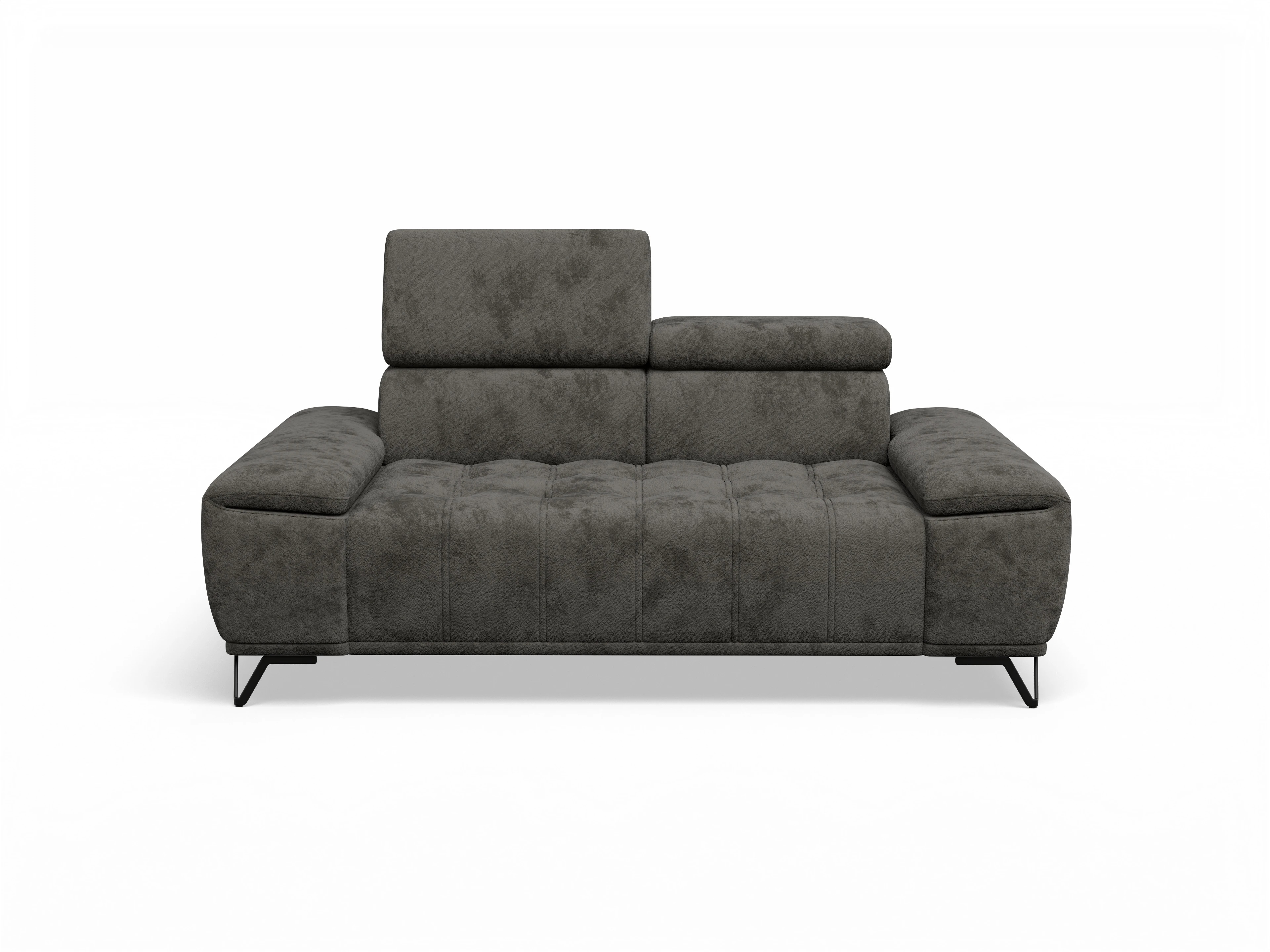 Ansicht des Produktes Sevilla 2-Sitzer Sofa in Stoff Braun