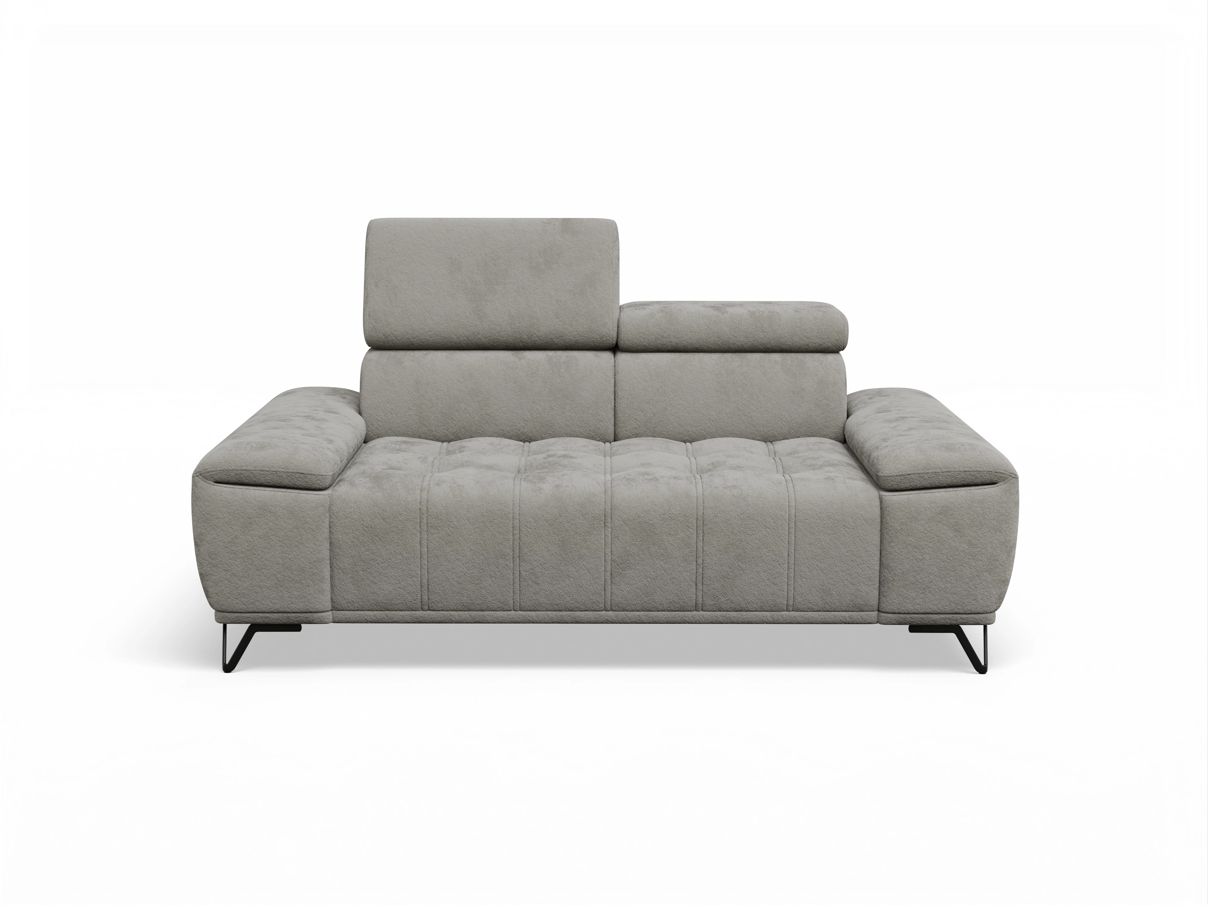 Ansicht des Produktes Sevilla 2-Sitzer Sofa in Stoff Braun