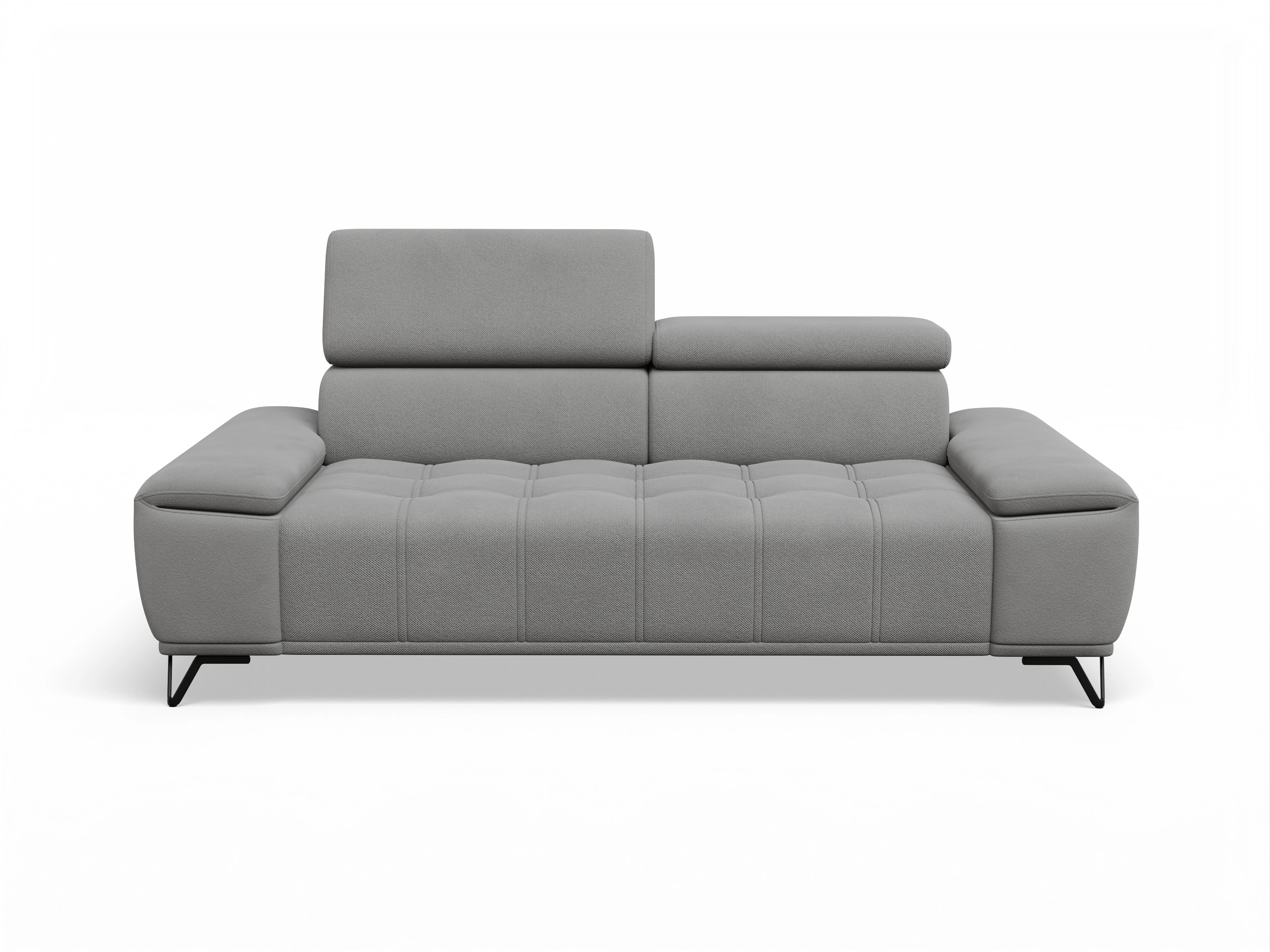 Ansicht des Produktes Sevilla 3-Sitzer Sofa in Stoff Grau